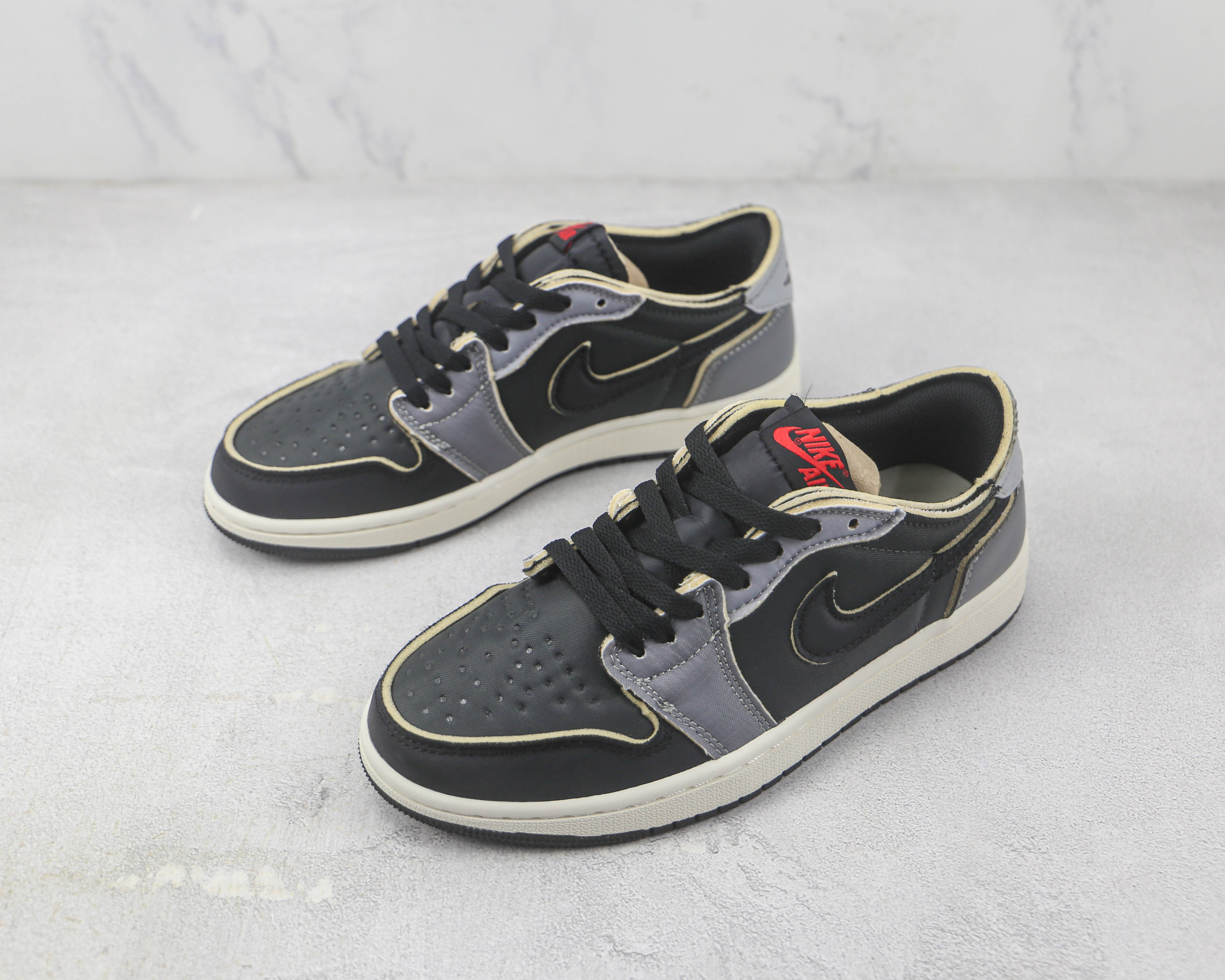 Air Jordan 1 Low Black Grey
