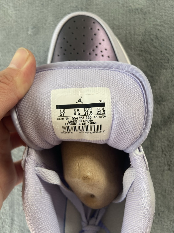 Air Jordan 1 Low Oxygen Purple