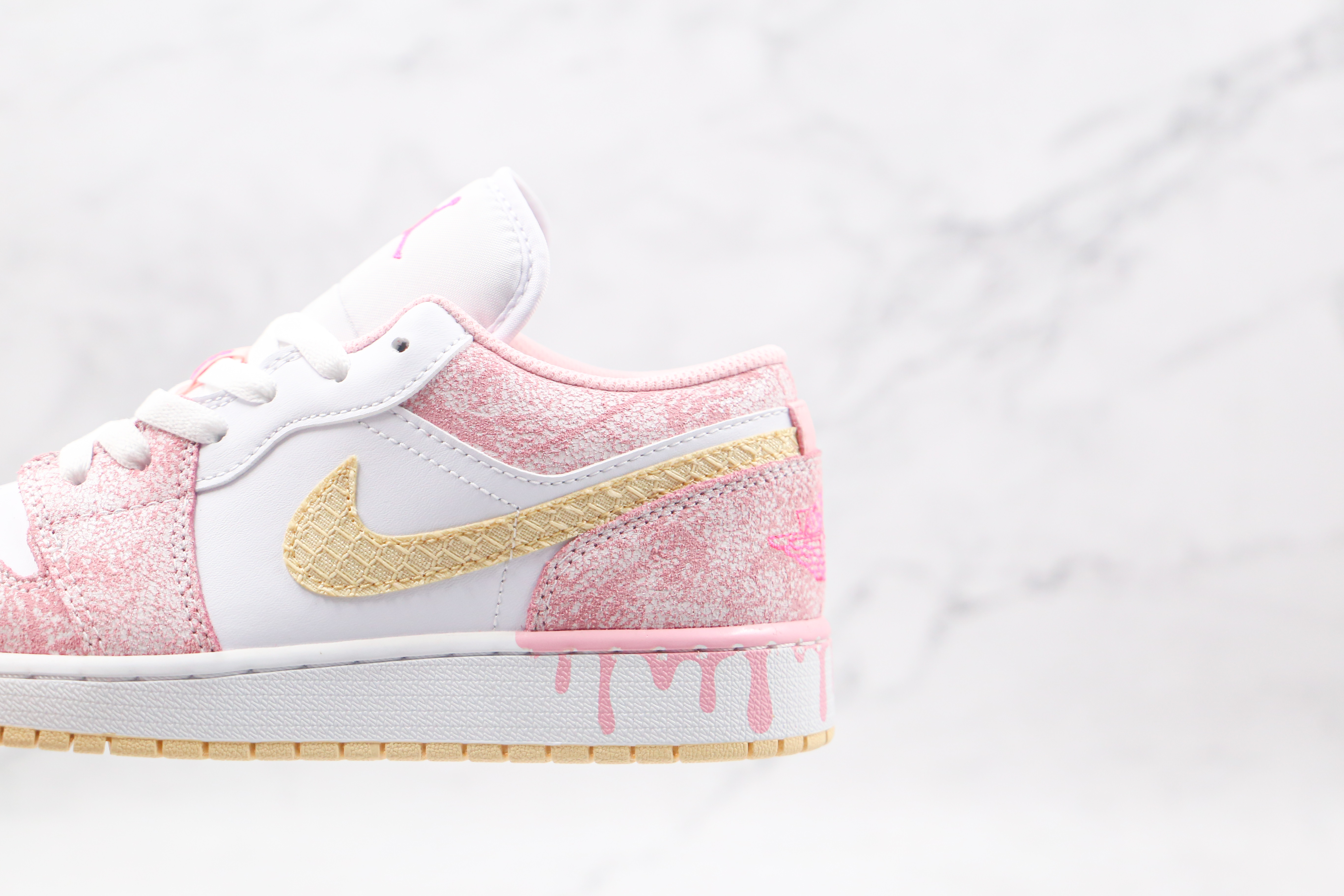 Air Jordan 1 Low SE GS Paint Drip