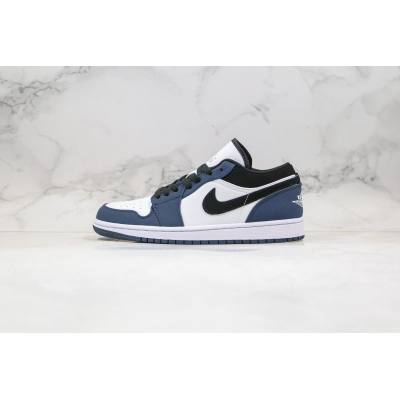 Air Jordan 1 Low White Blue 01