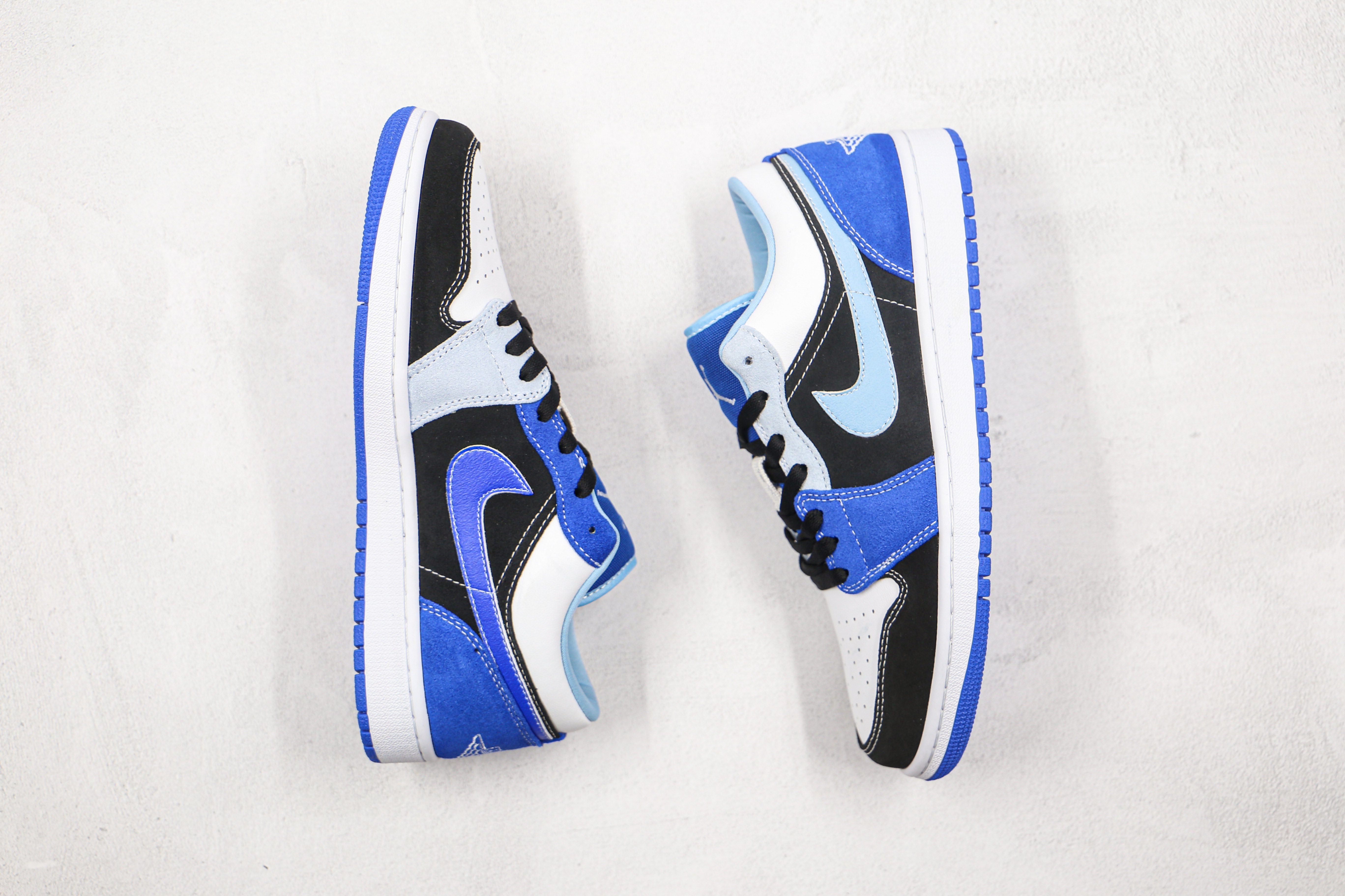 Air Jordan 1 Low White Blue Black