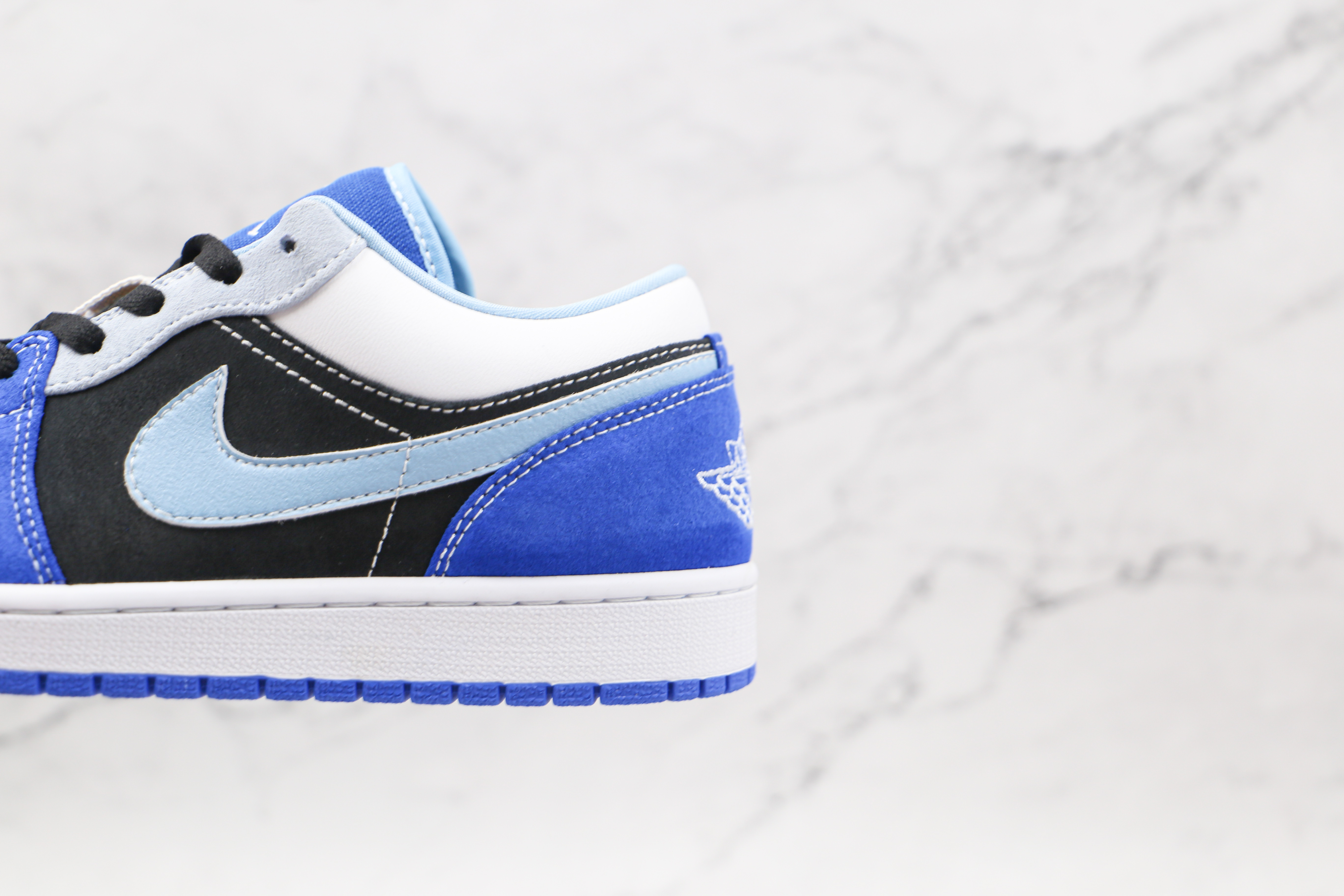 Air Jordan 1 Low White Blue Black