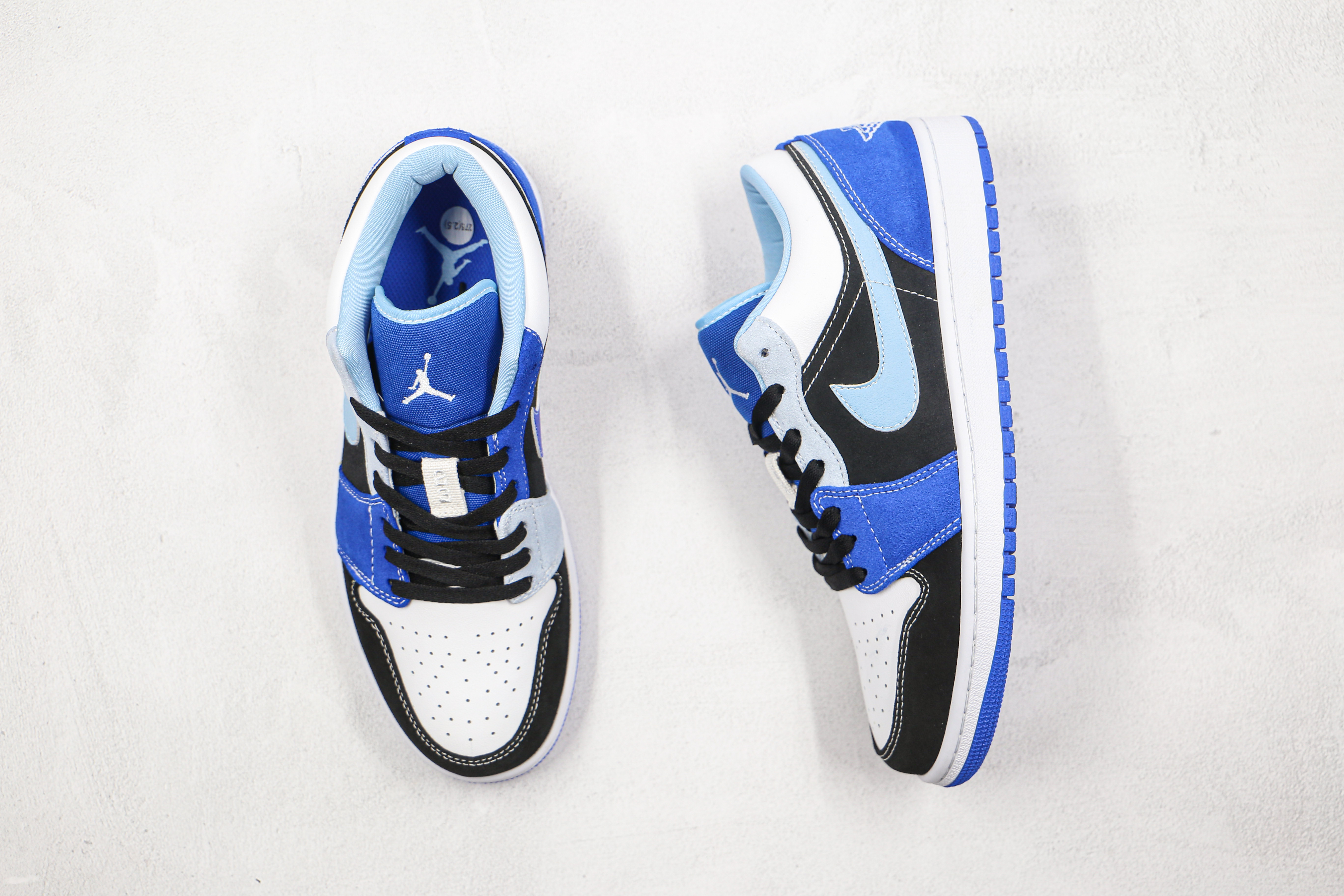 Air Jordan 1 Low White Blue Black