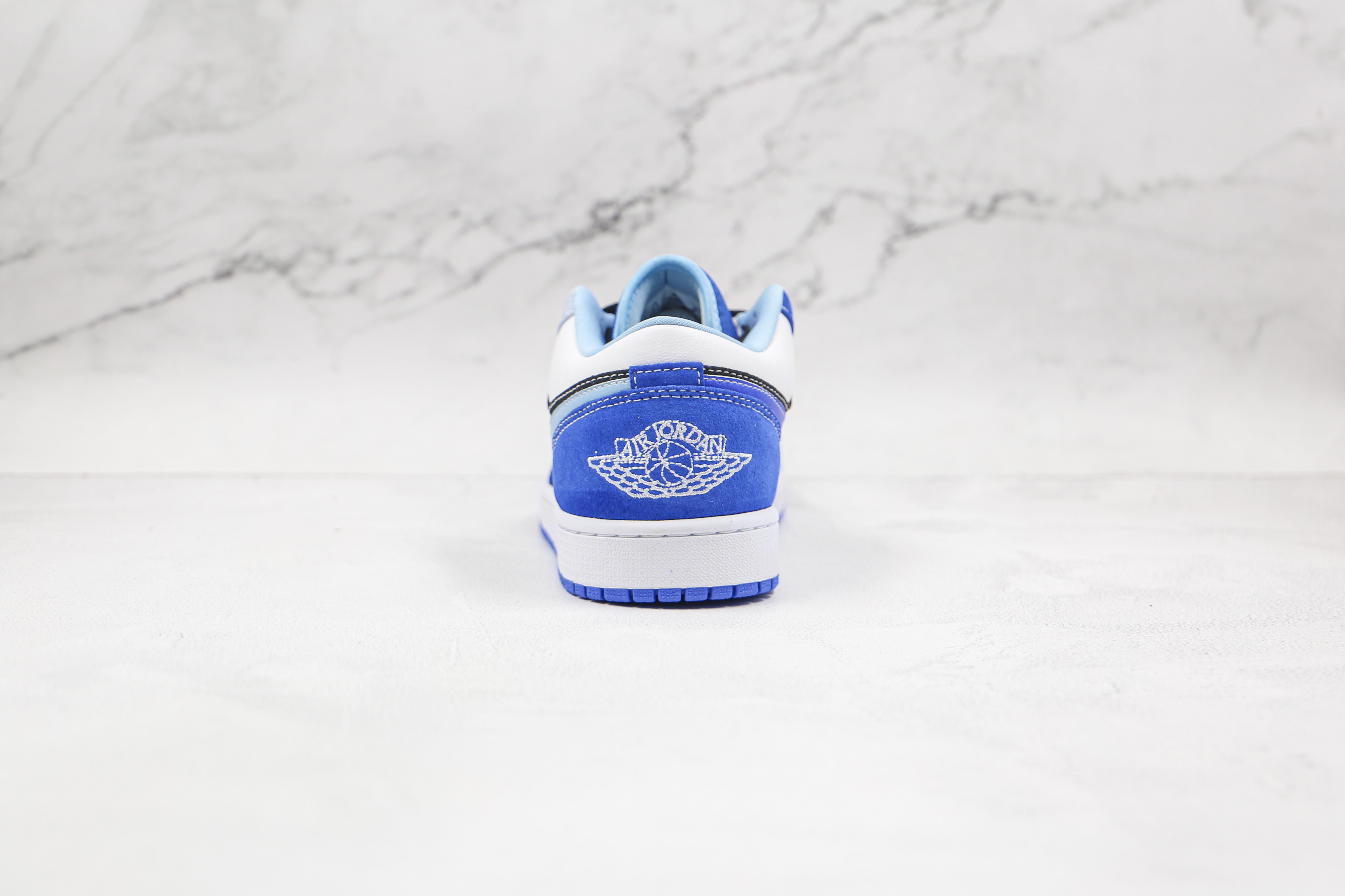 Air Jordan 1 Low White Blue Black
