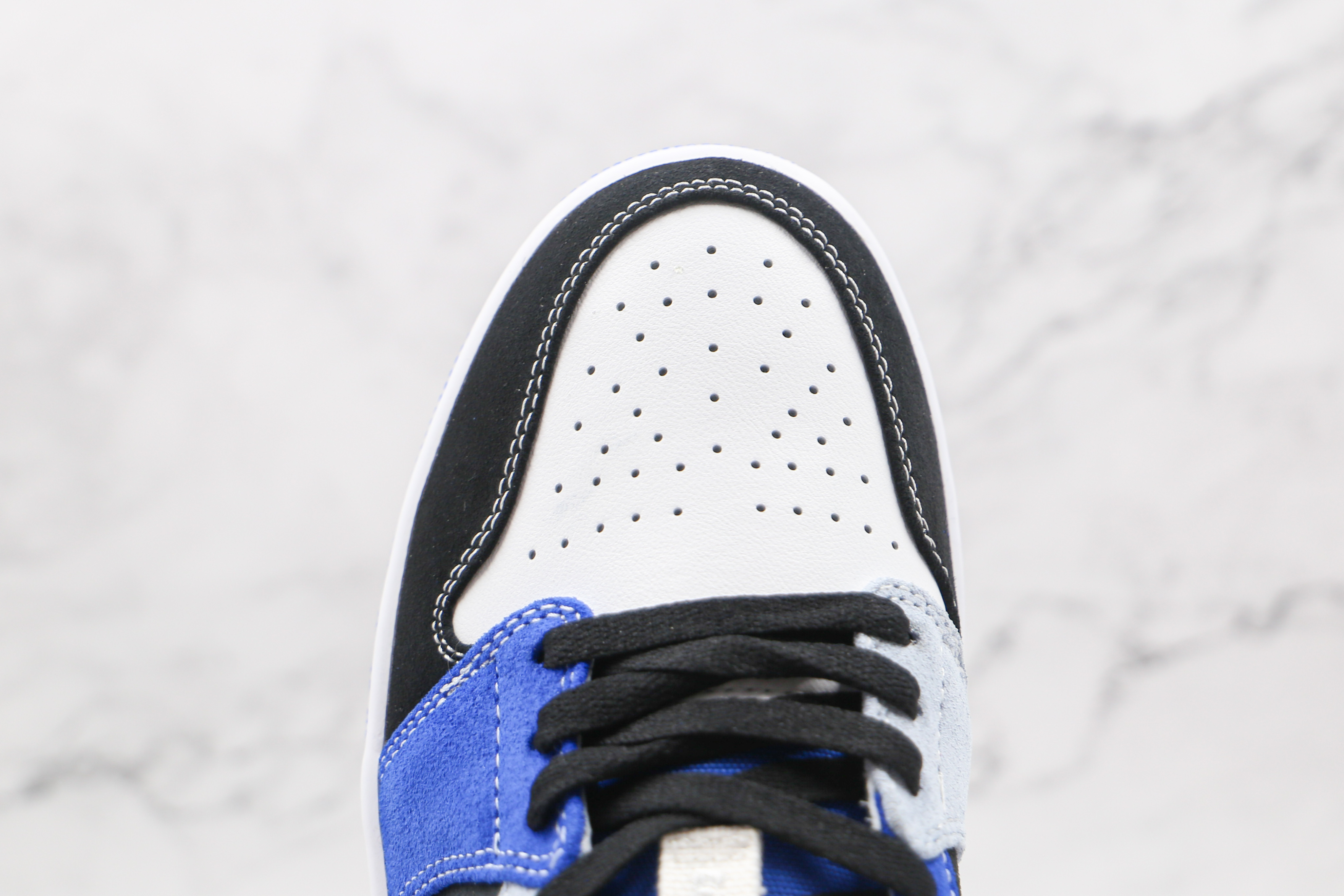 Air Jordan 1 Low White Blue Black