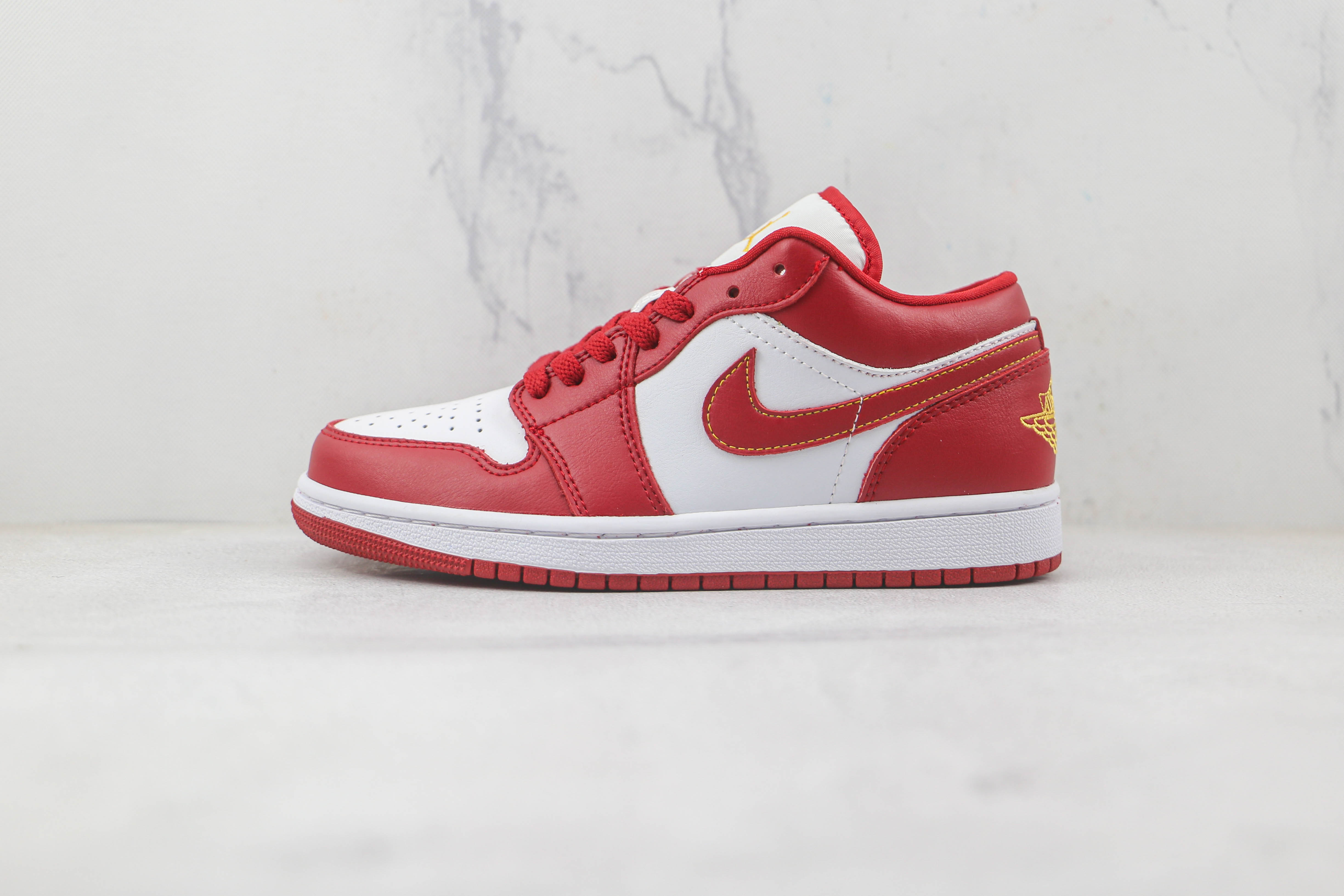 Air Jordan 1 Low Whiter'Red