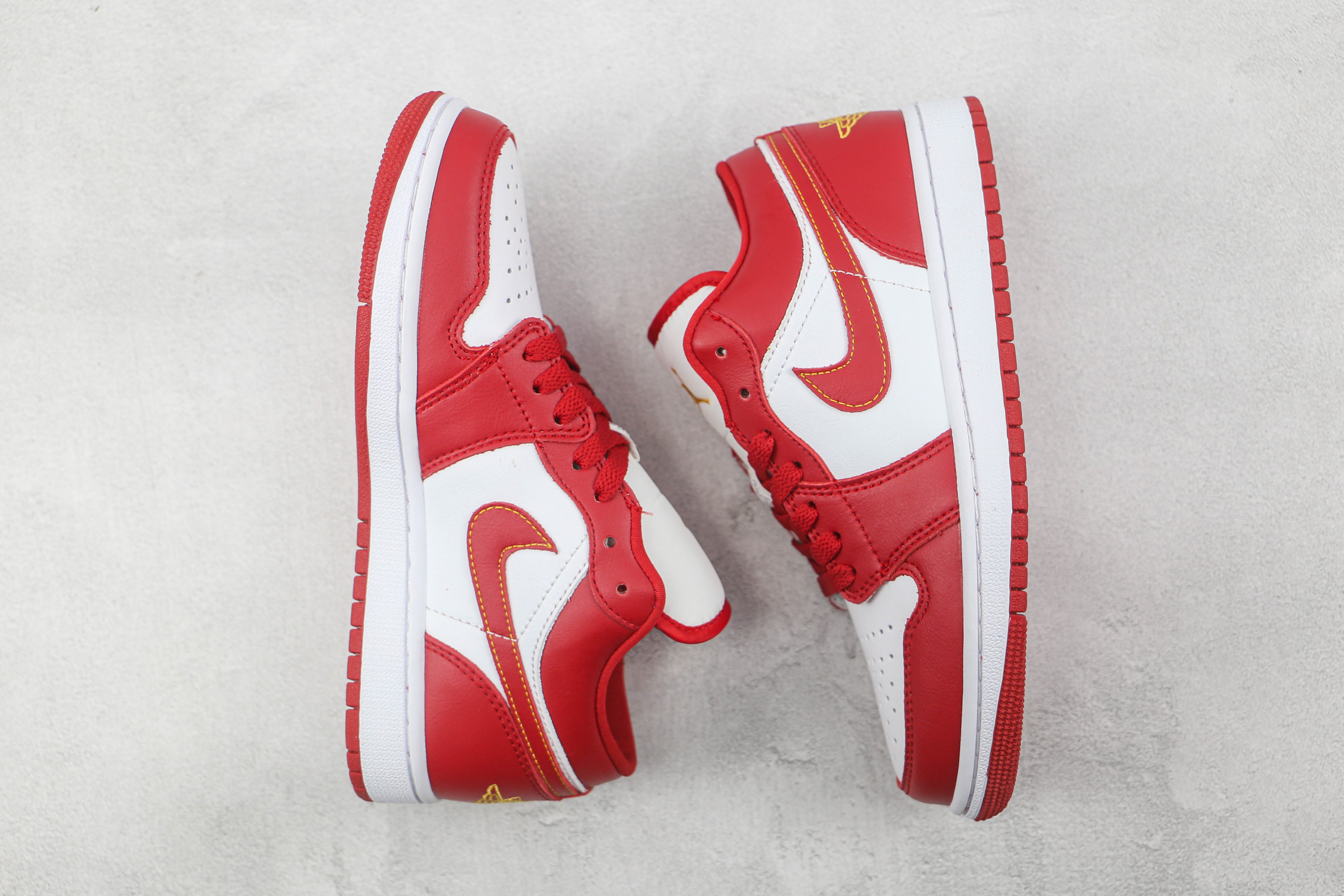 Air Jordan 1 Low Whiter'Red