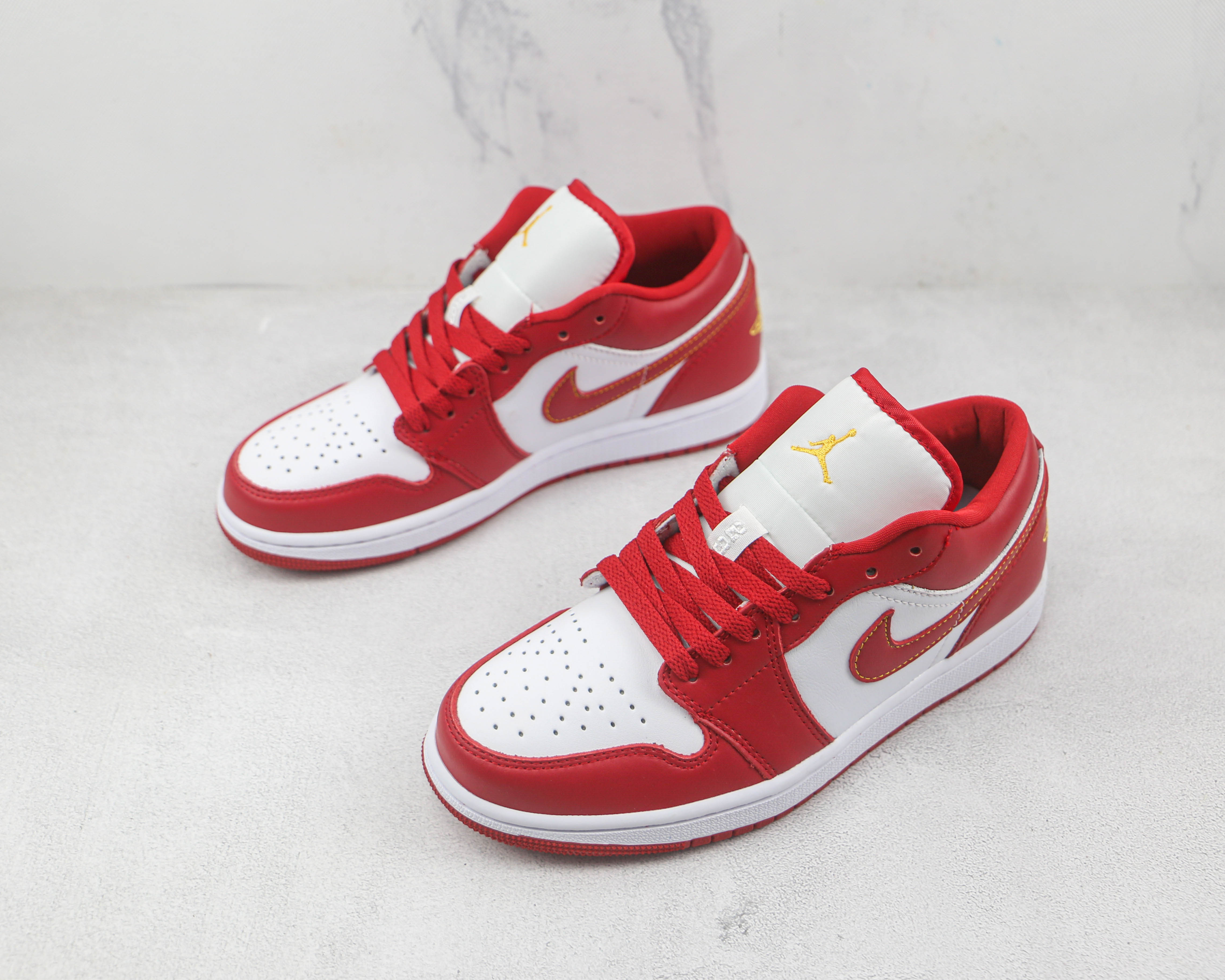 Air Jordan 1 Low Whiter'Red