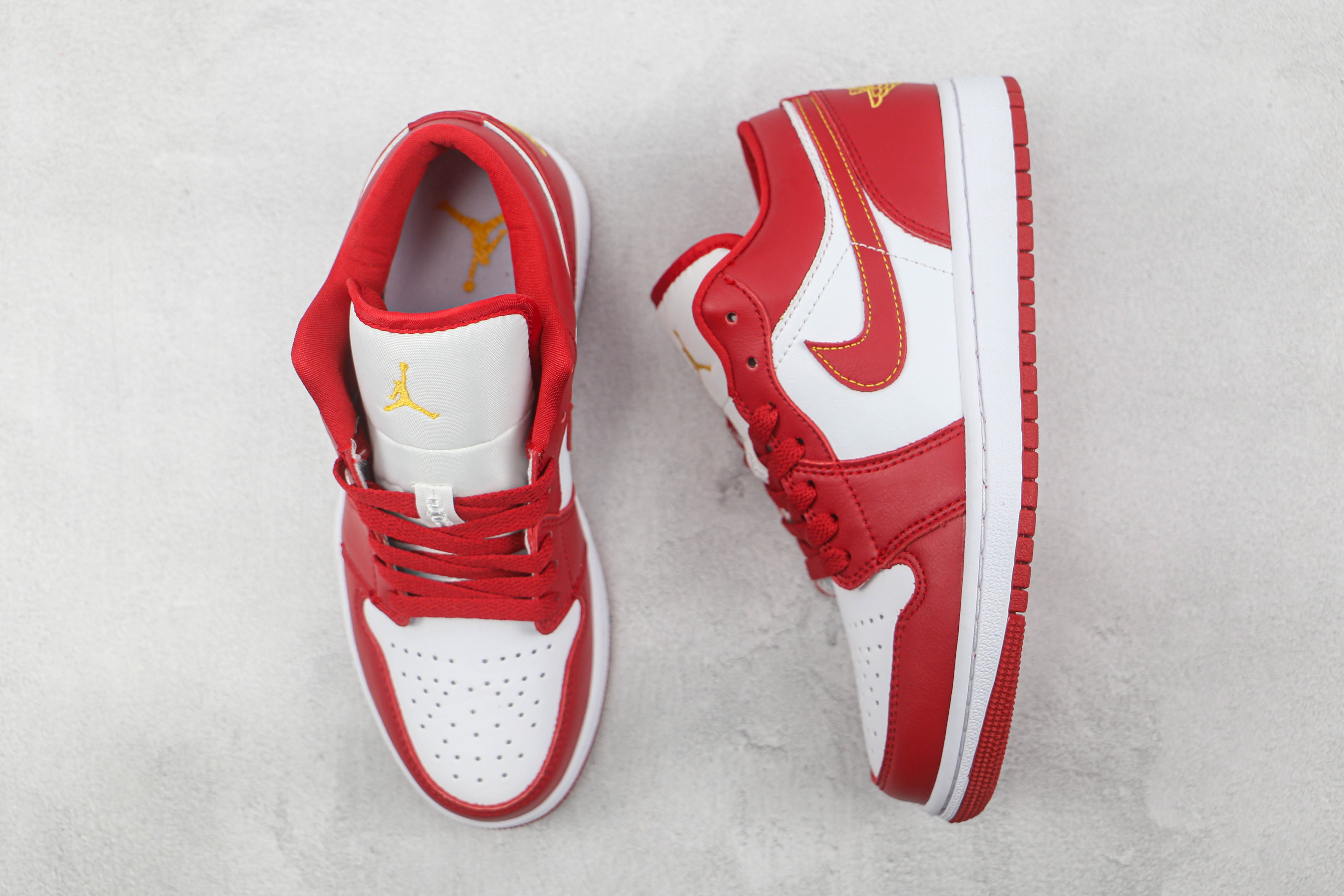 Air Jordan 1 Low Whiter'Red
