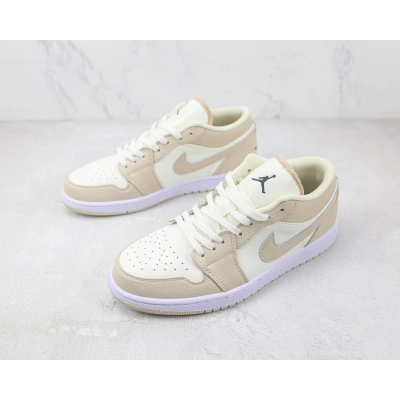 Air Jordan 1 Low Yellow Canvas 02