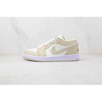 Air Jordan 1 Low Yellow Canvas 01