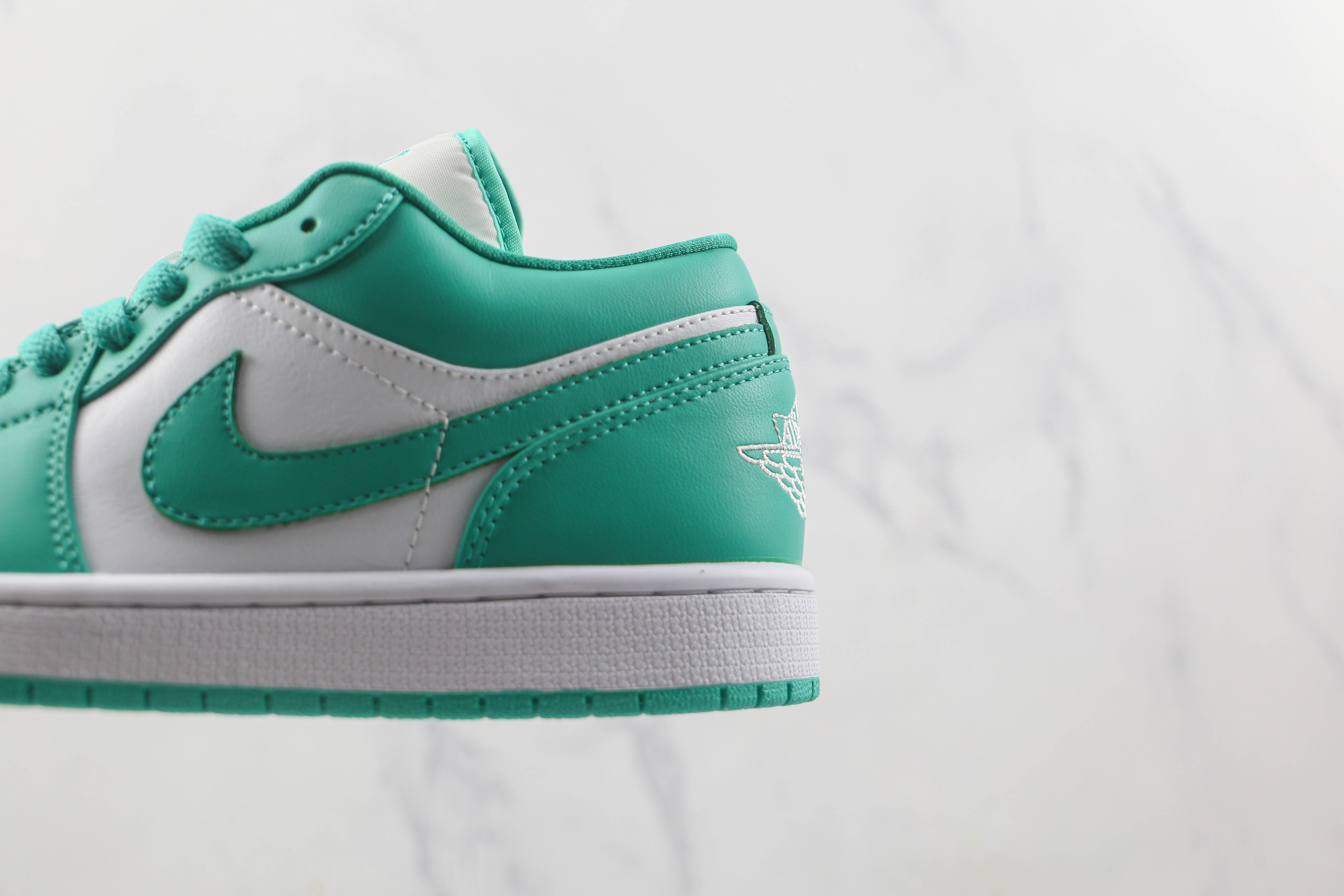 Air Jordan aj1 Low Vintage White Green