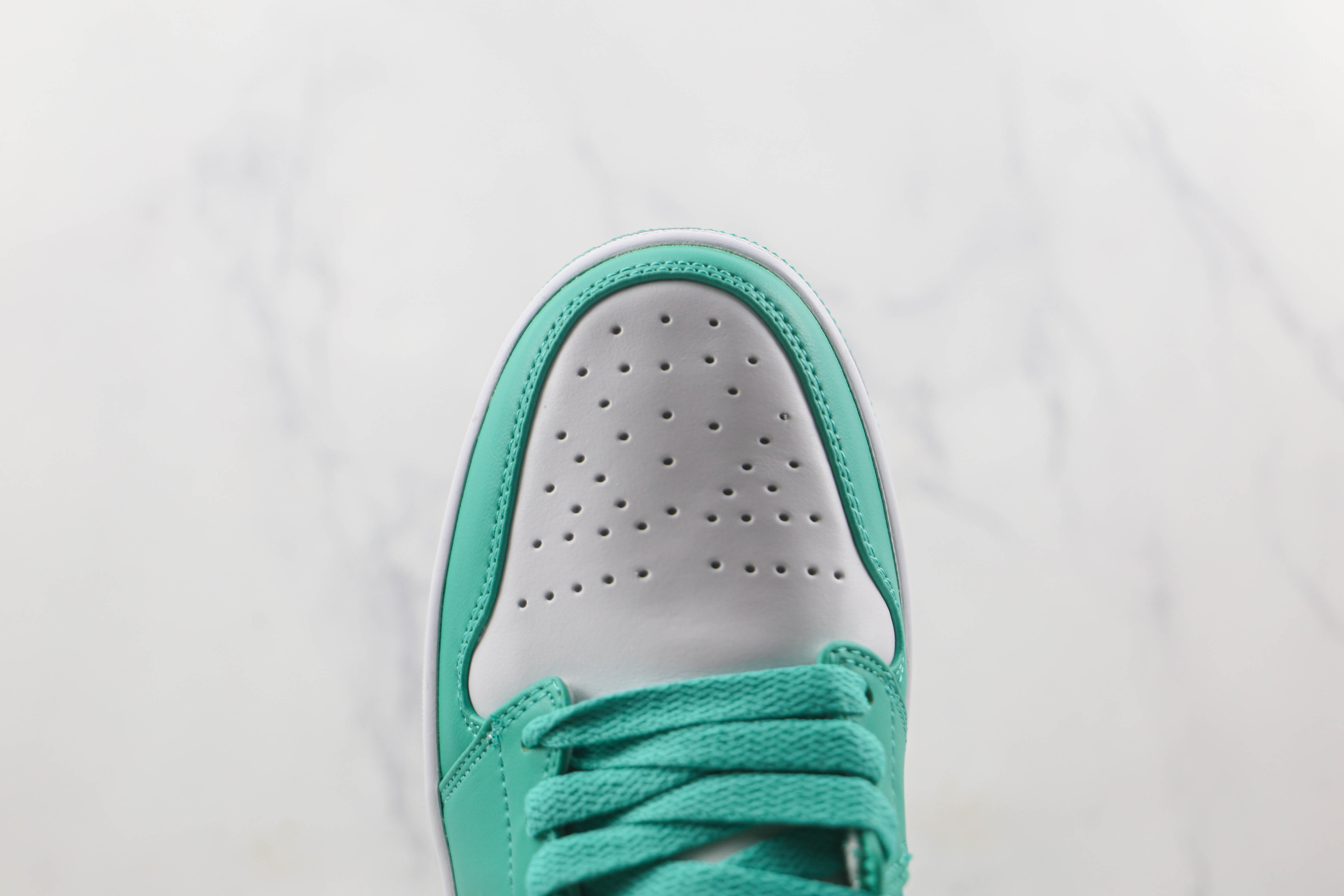 Air Jordan aj1 Low Vintage White Green