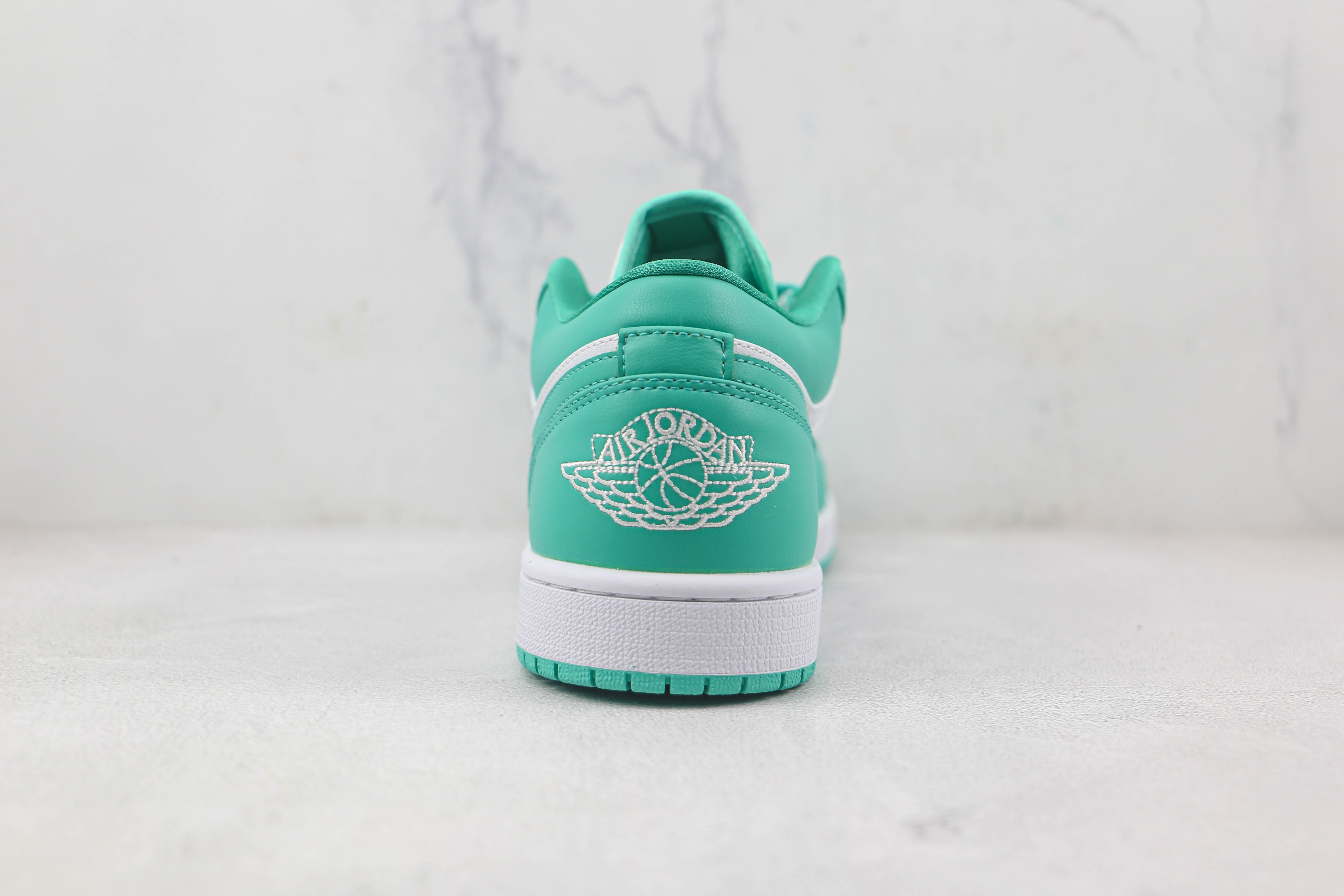 Air Jordan aj1 Low Vintage White Green