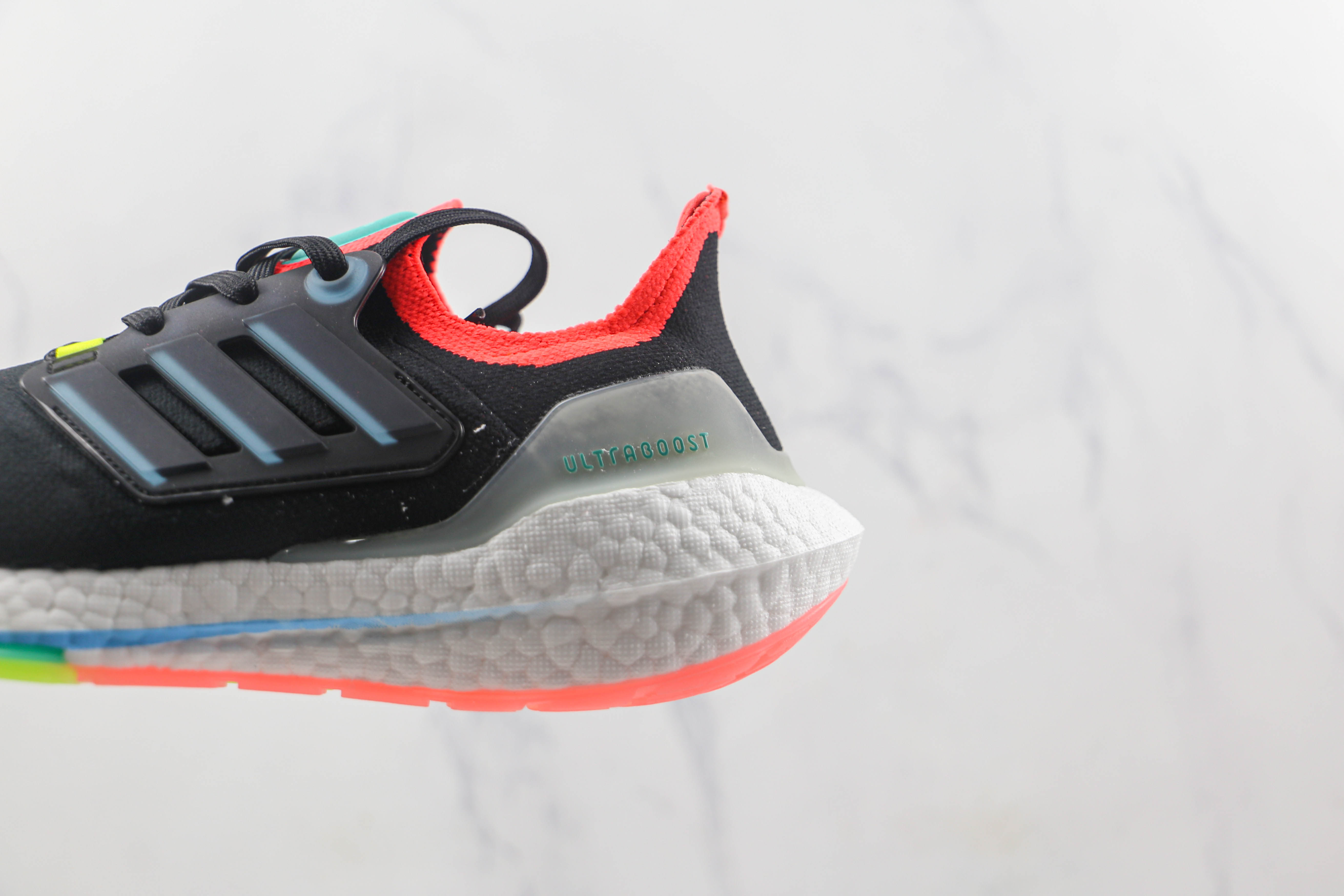 Adidas Ultra Boost 2022 Black Sky Rush Turbo