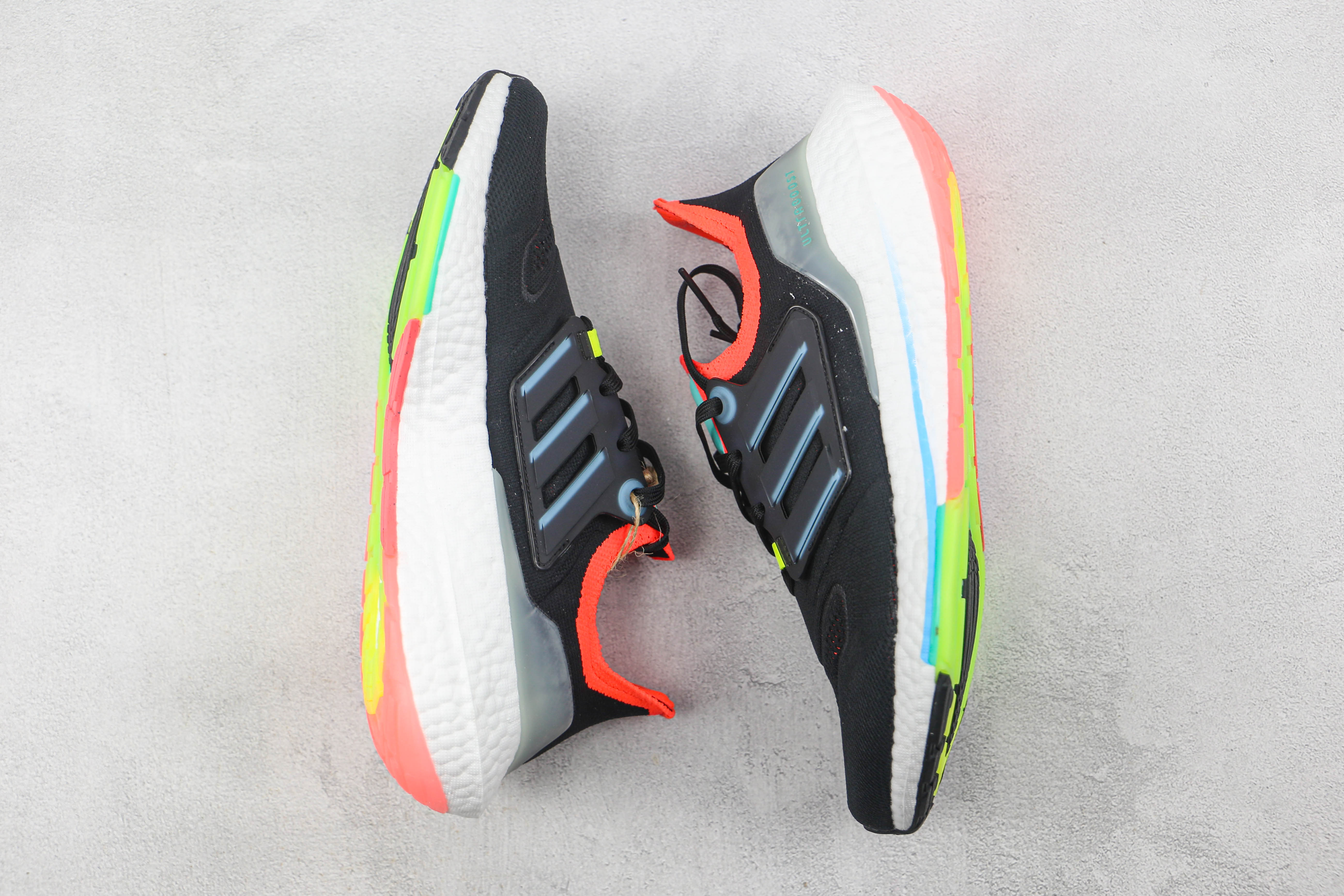 Adidas Ultra Boost 2022 Black Sky Rush Turbo