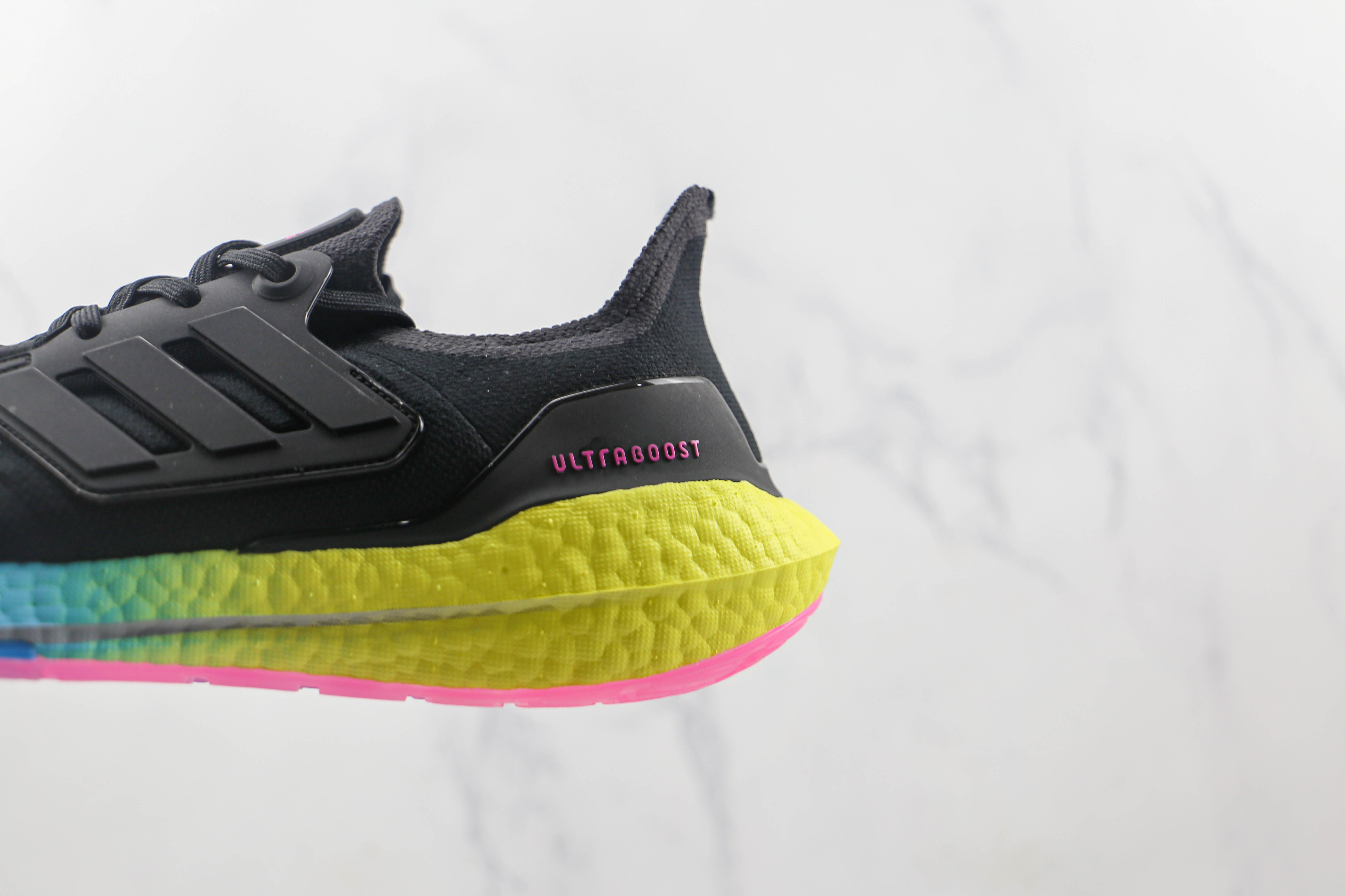Adidas Ultra Boost 2022 Black Gradient Yellow