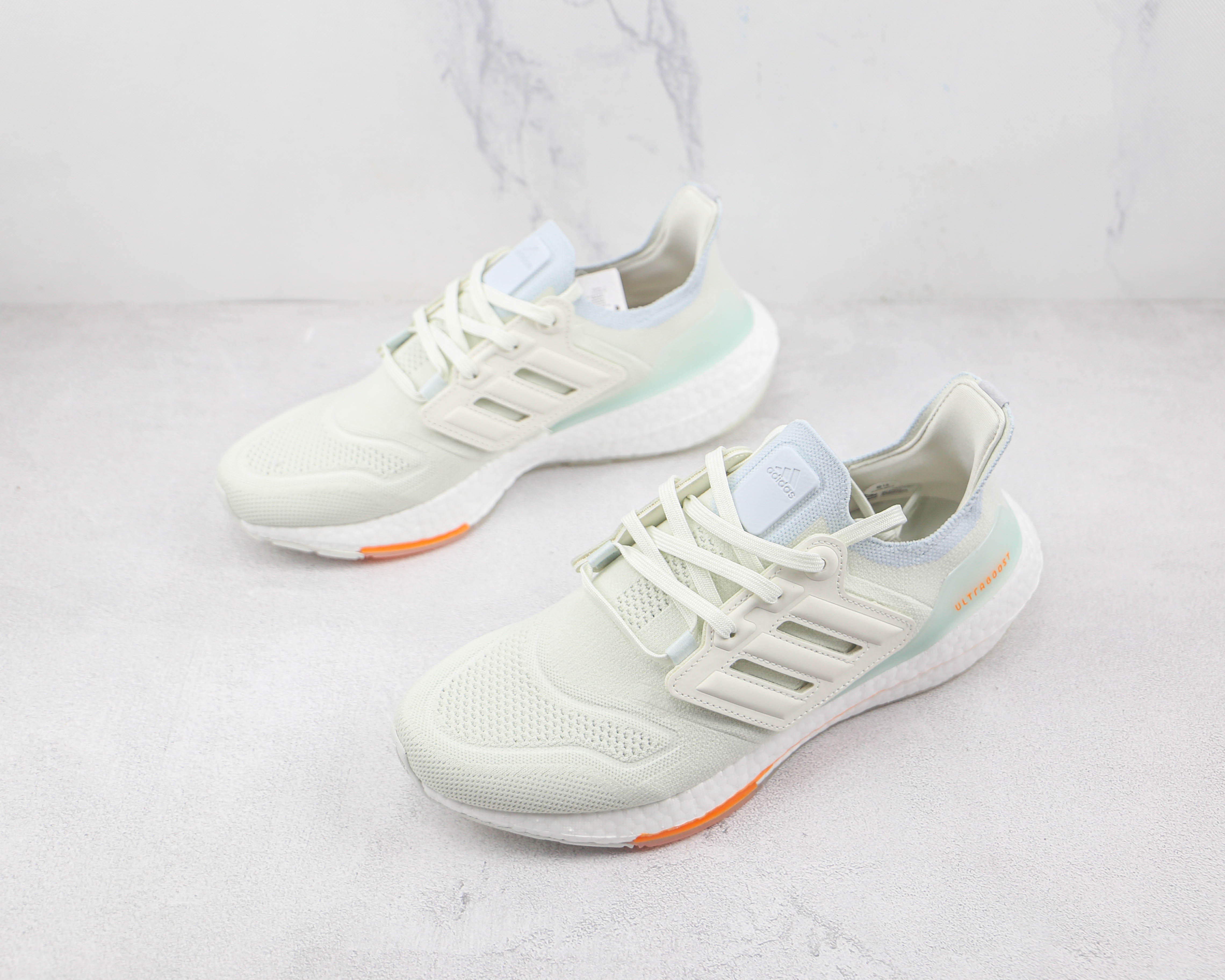 Adidas Ultra Boost 2022 White Grey Orange