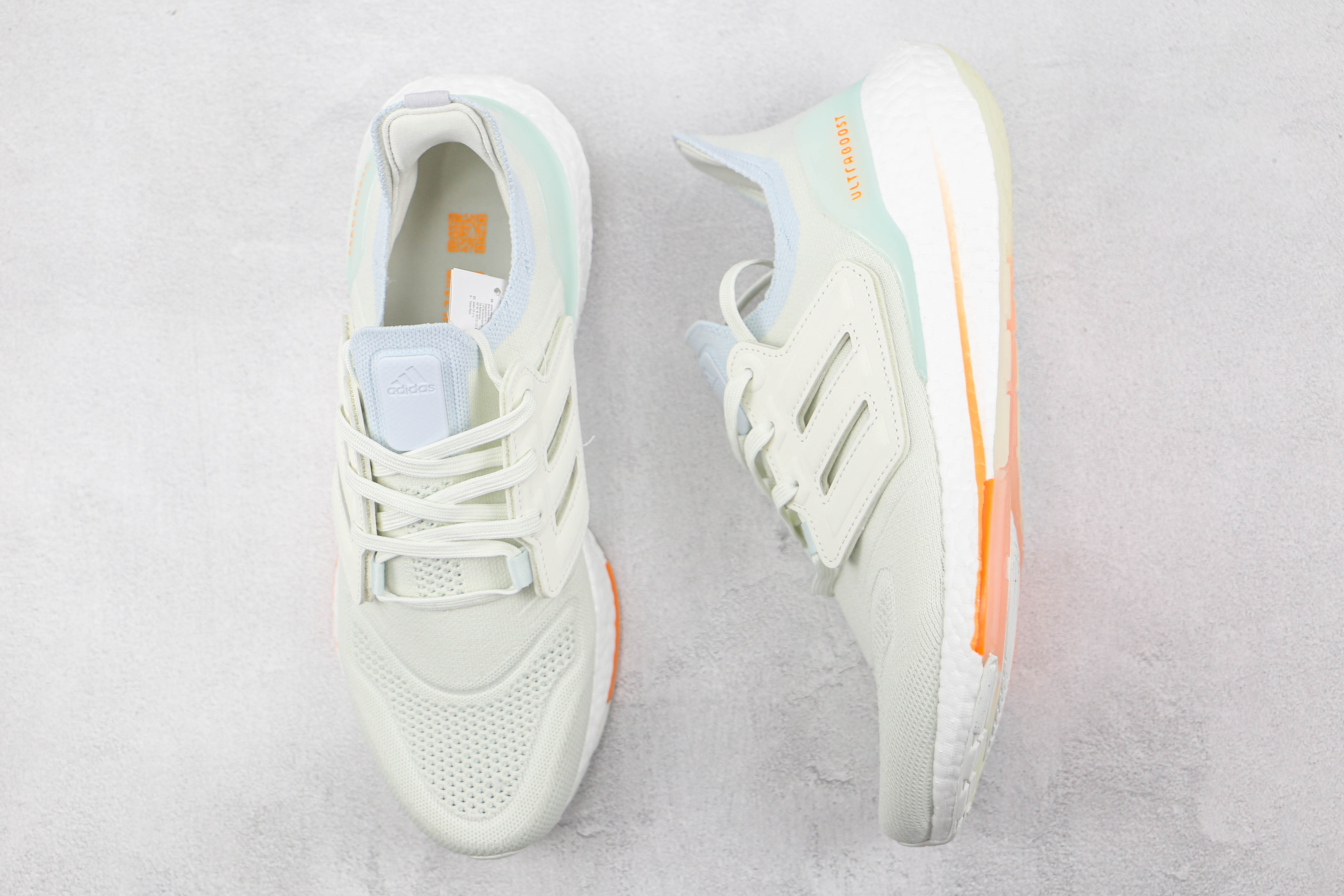 Adidas Ultra Boost 2022 White Grey Orange