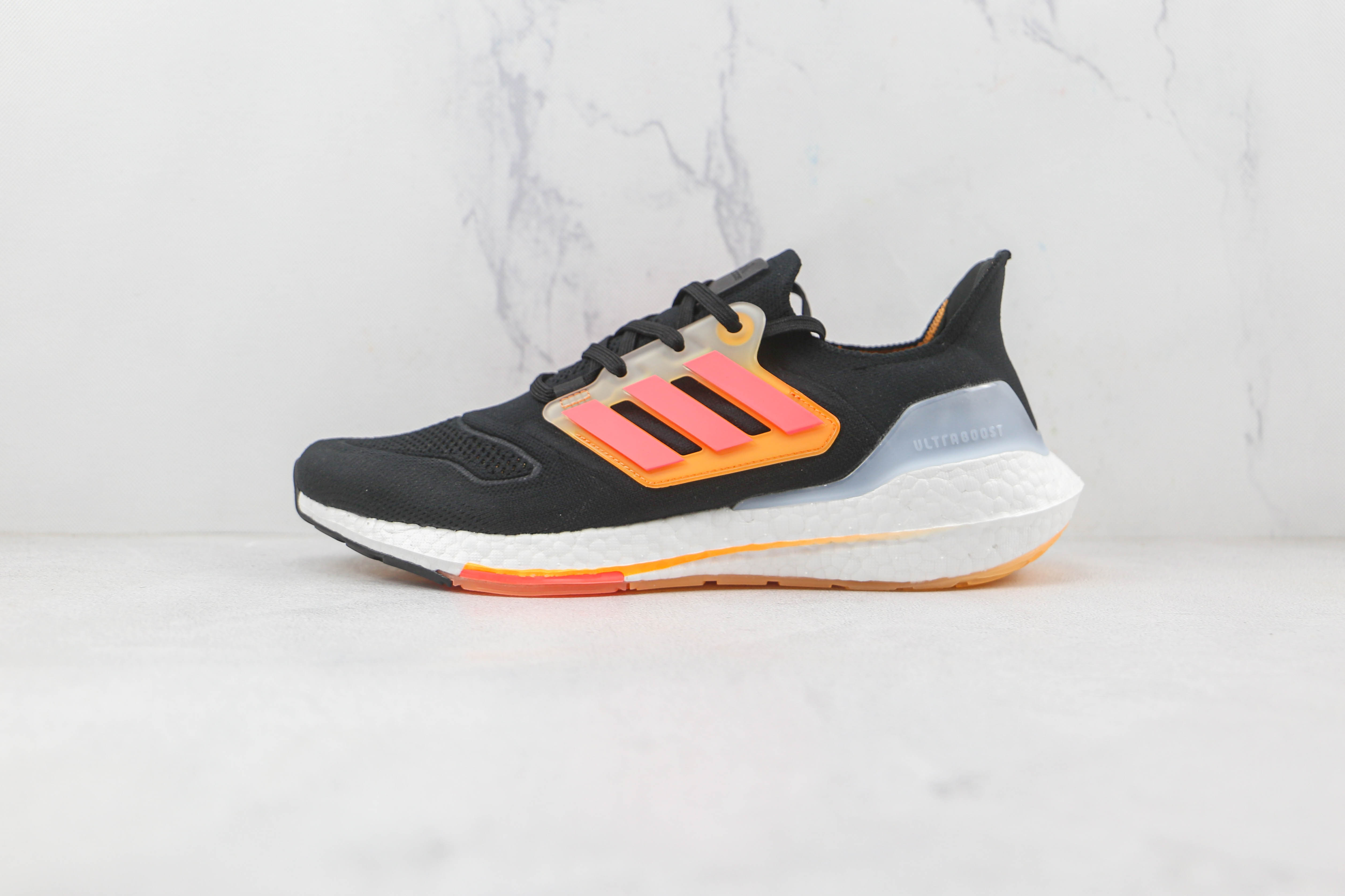 Adidas Ultra Boost 2022 Black Red Orange