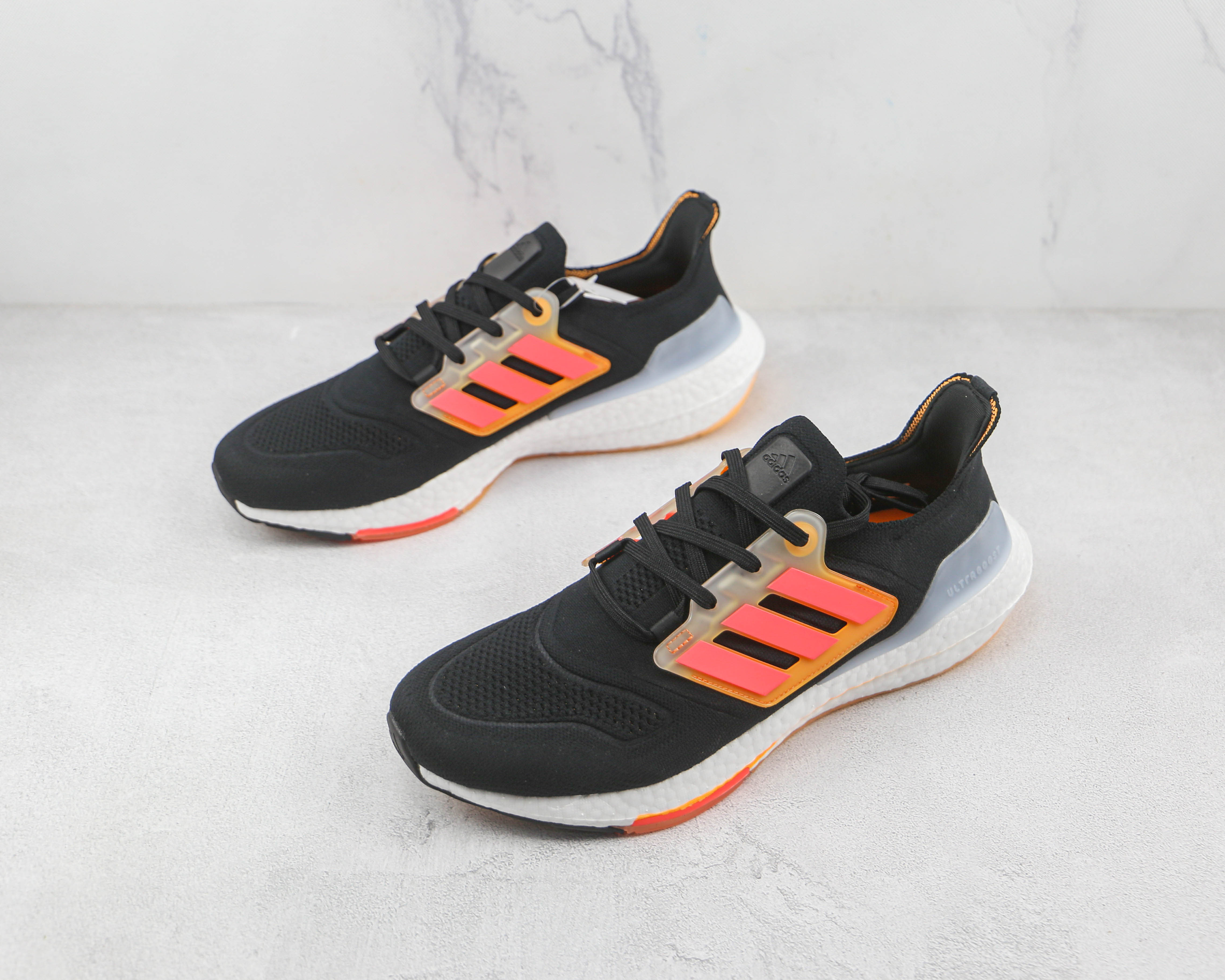 Adidas Ultra Boost 2022 Black Red Orange
