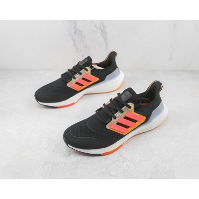 Adidas Ultra Boost 2022 Black Red Orange 02