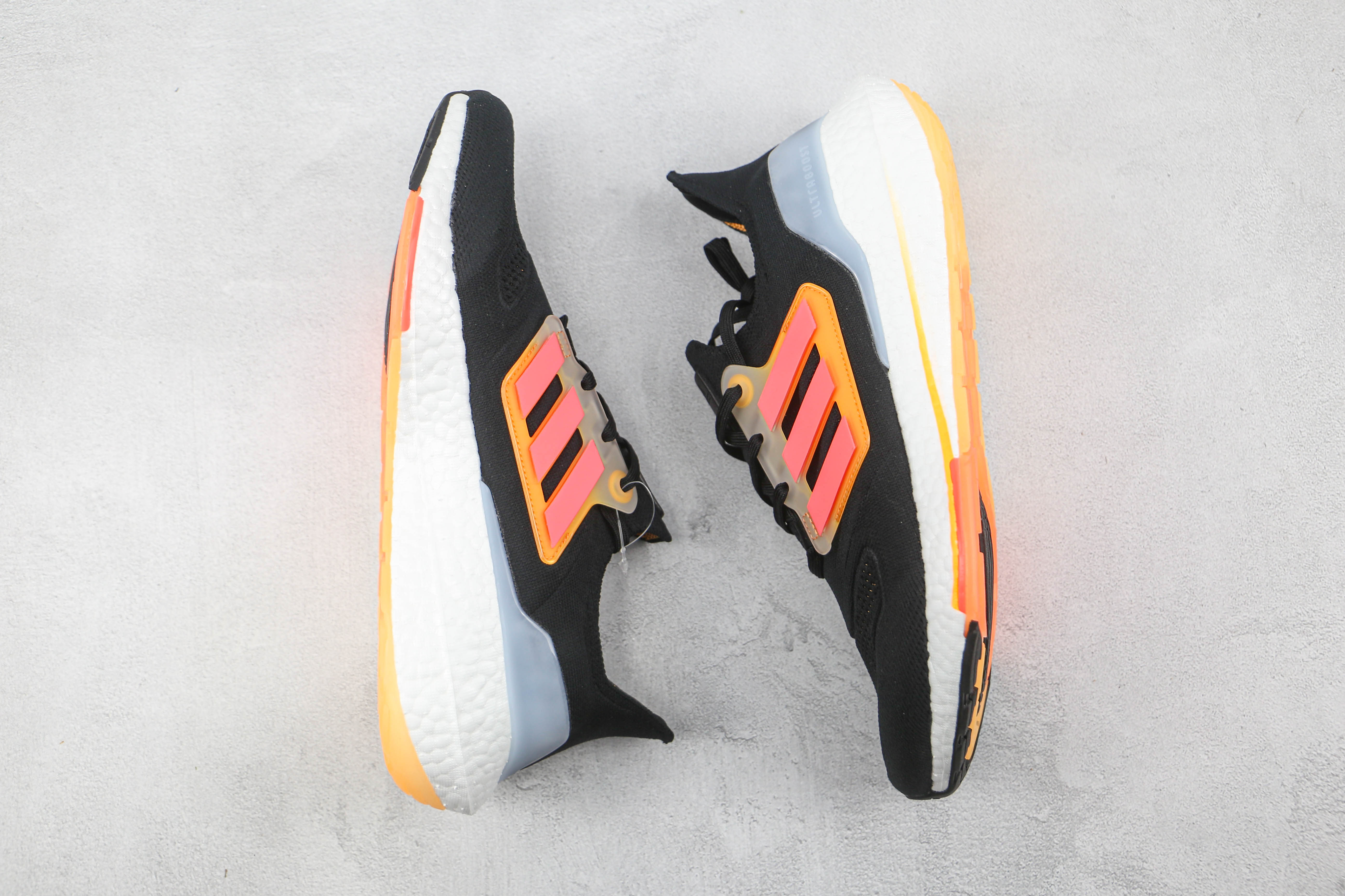 Adidas Ultra Boost 2022 Black Red Orange