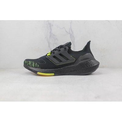 Adidas Ultra Boost 2022 Black Solar Yellow 01