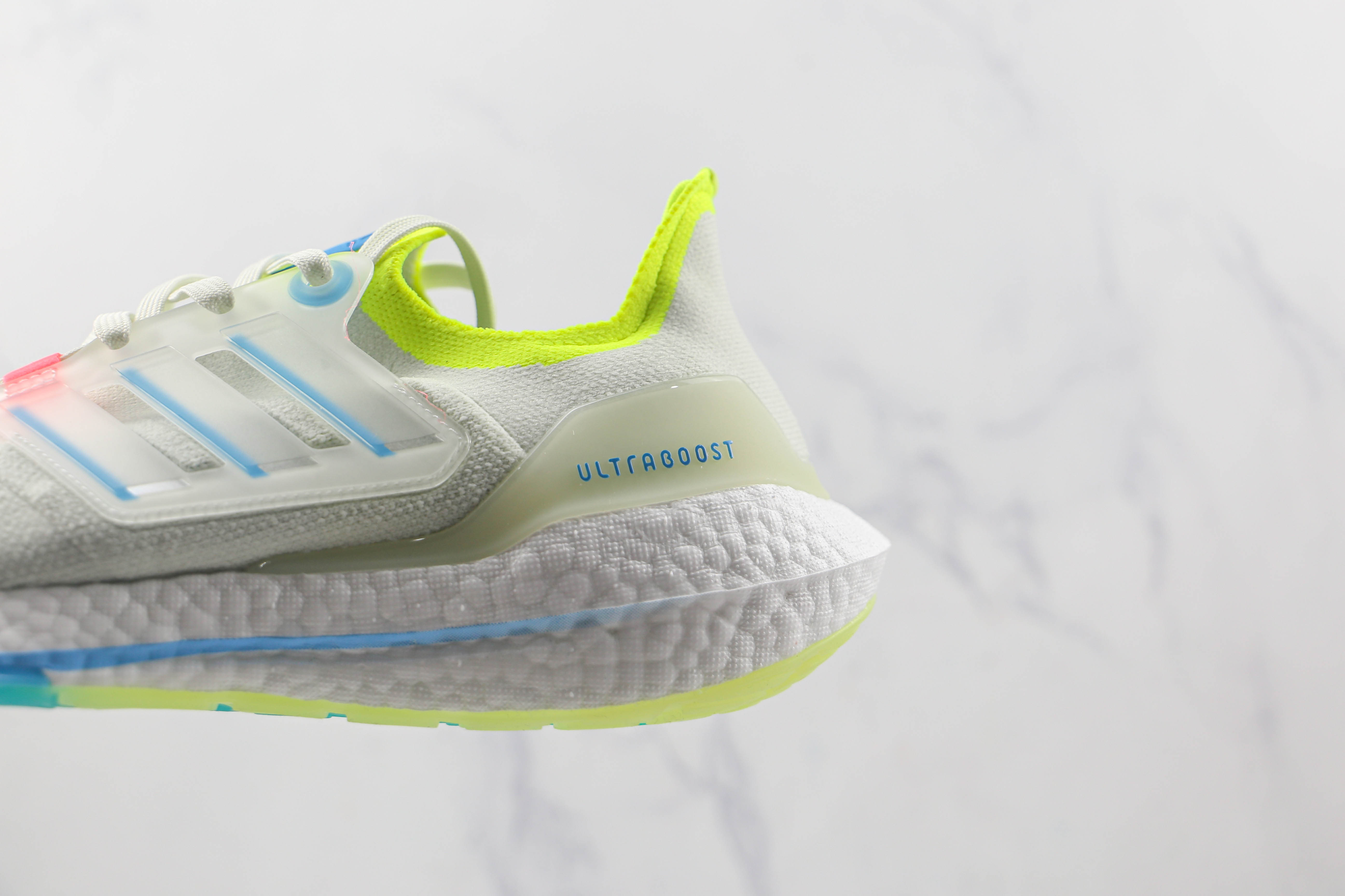Adidas Ultra Boost 2022 White Sky Rush Mint