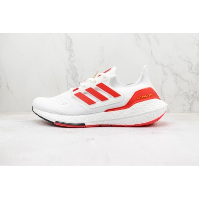 Adidas Ultra Boost 2022 White Red 01