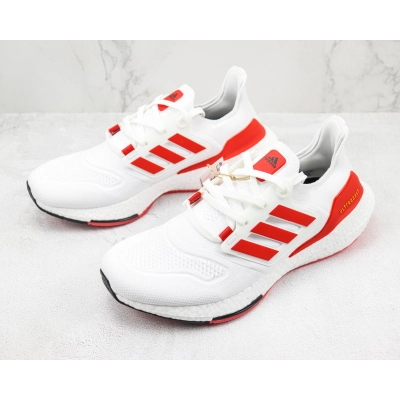 Adidas Ultra Boost 2022 White Red 02