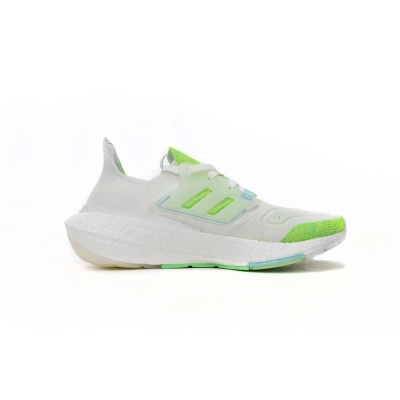 Adidas Ultra Boost 22 White Green 02