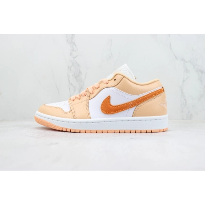 Travis Scott x Air Jordan 1 Low Pink Orange 01