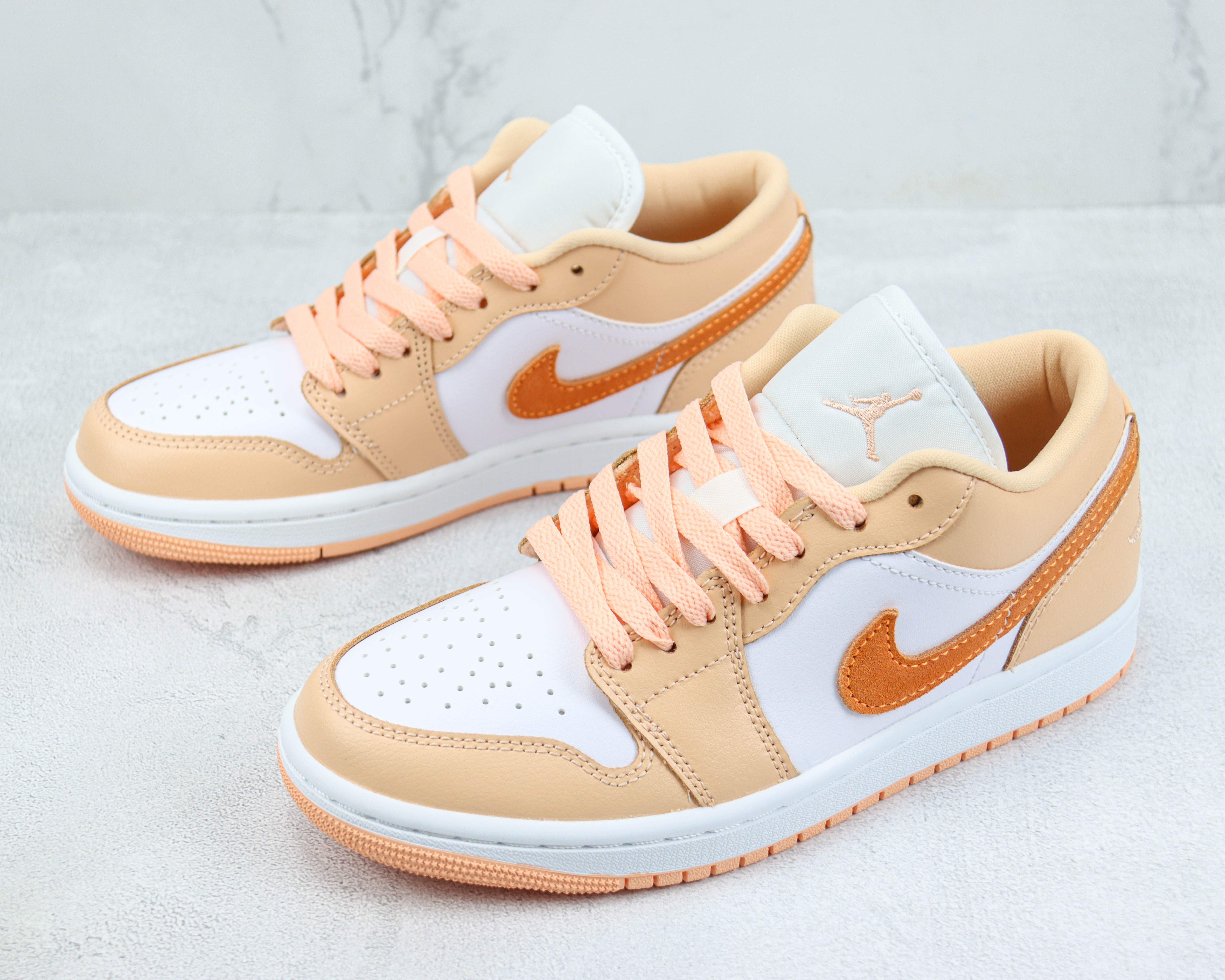 Travis Scott x Air Jordan 1 Low Pink Orange