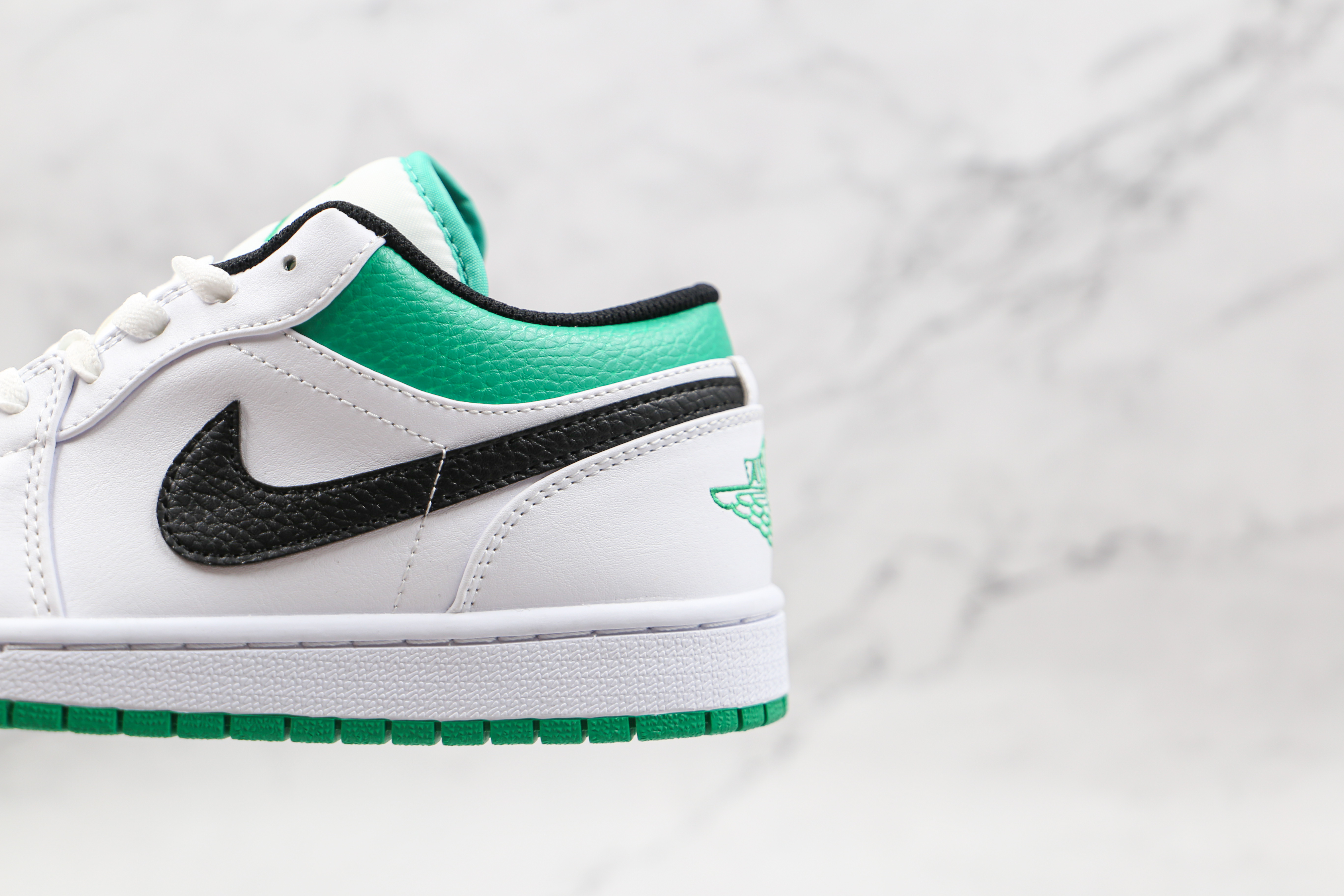 Travis Scott x Air Jordan 1 Low White Green