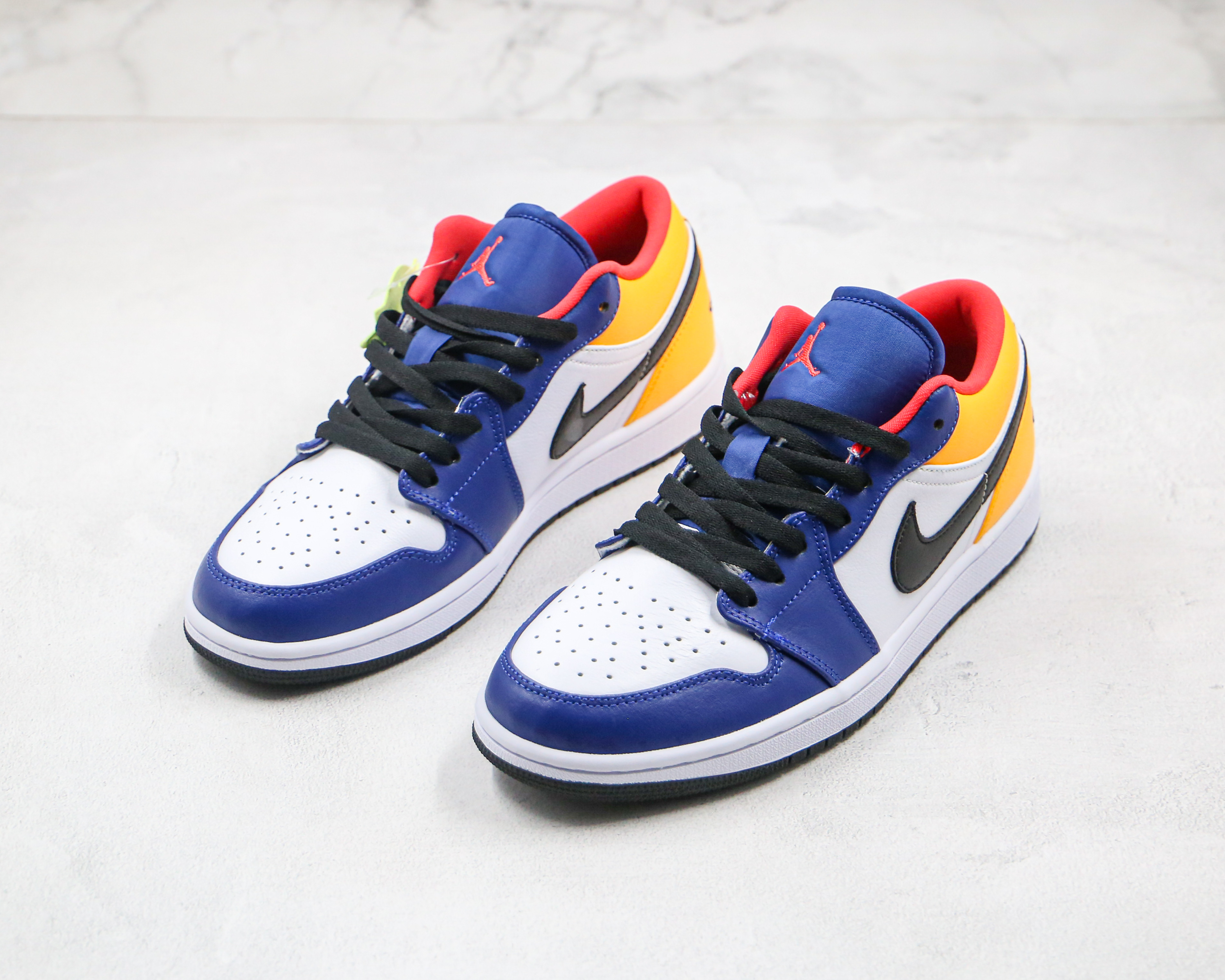Air Jordan 1 Low Blue Yellow Orange