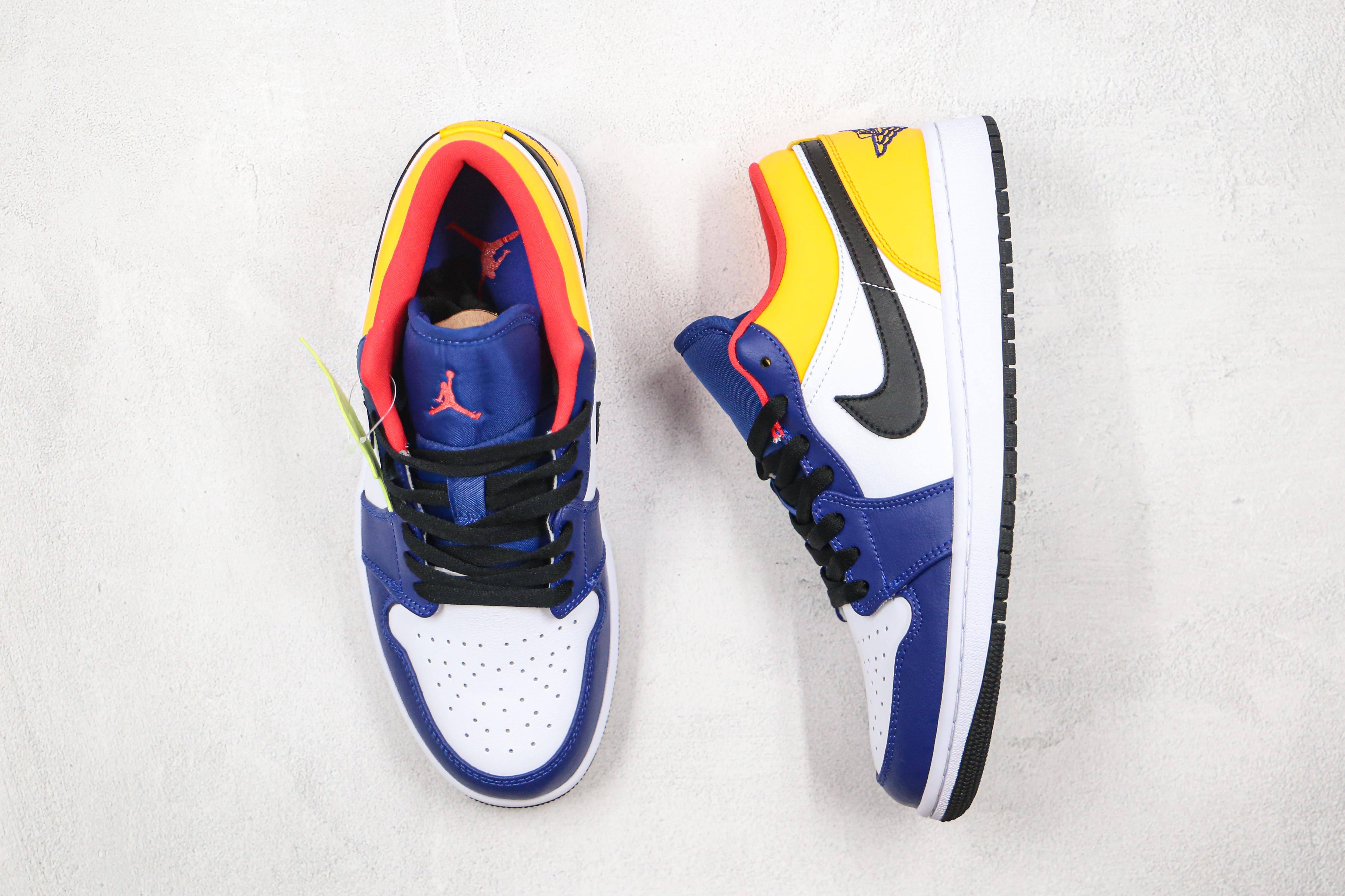 Air Jordan 1 Low Blue Yellow Orange