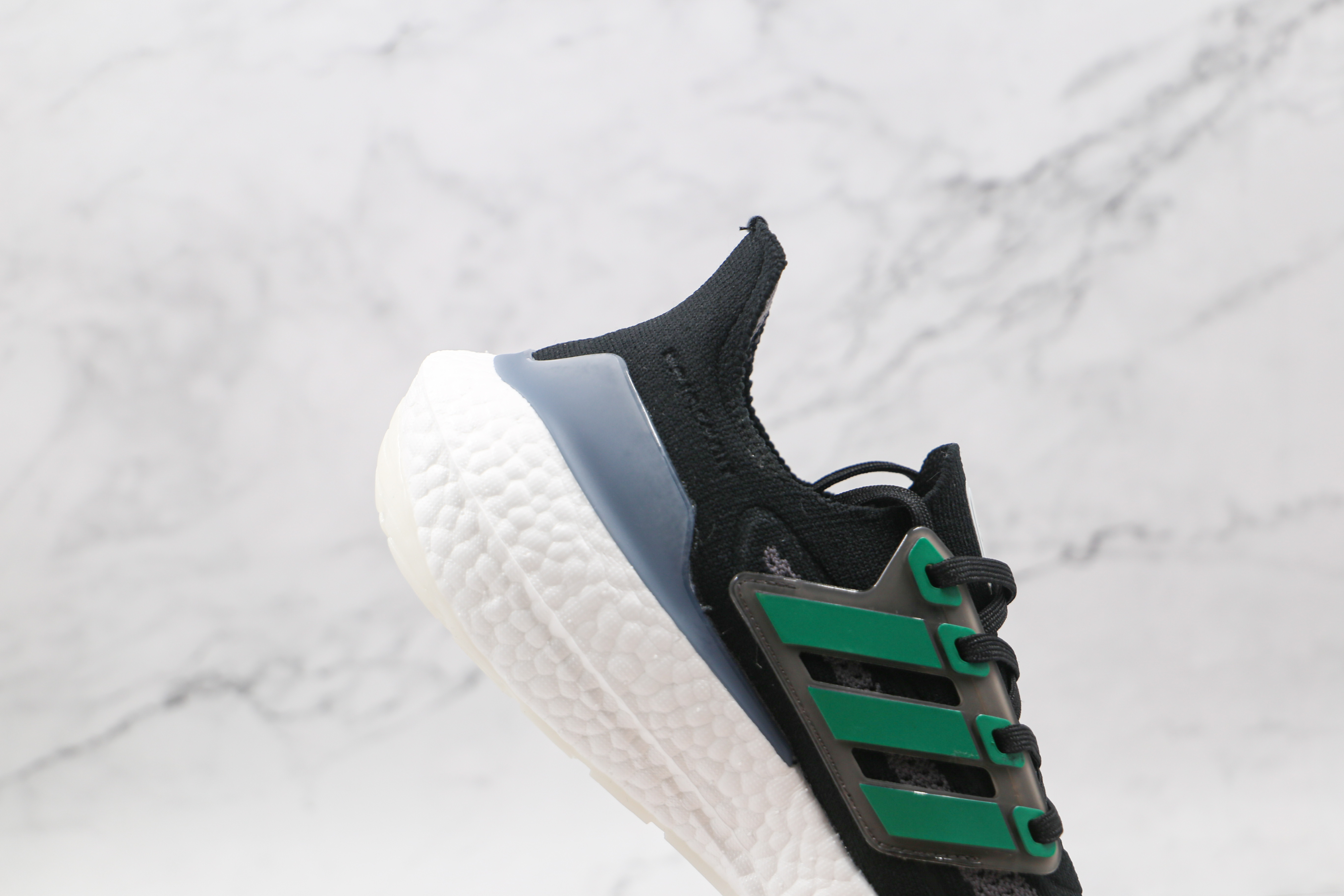 Adidas Ultra Boost 2021 Black and Sub Green