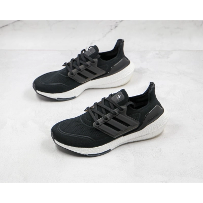 Adidas Ultra Boost 2021 Black White 02