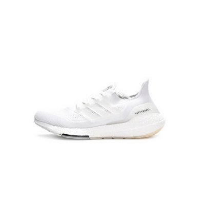 Adidas Ultra Boost 2021 White Beige 01