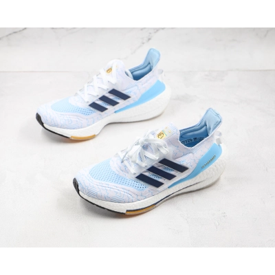 Adidas Ultra Boost 2021 White ice blue 02