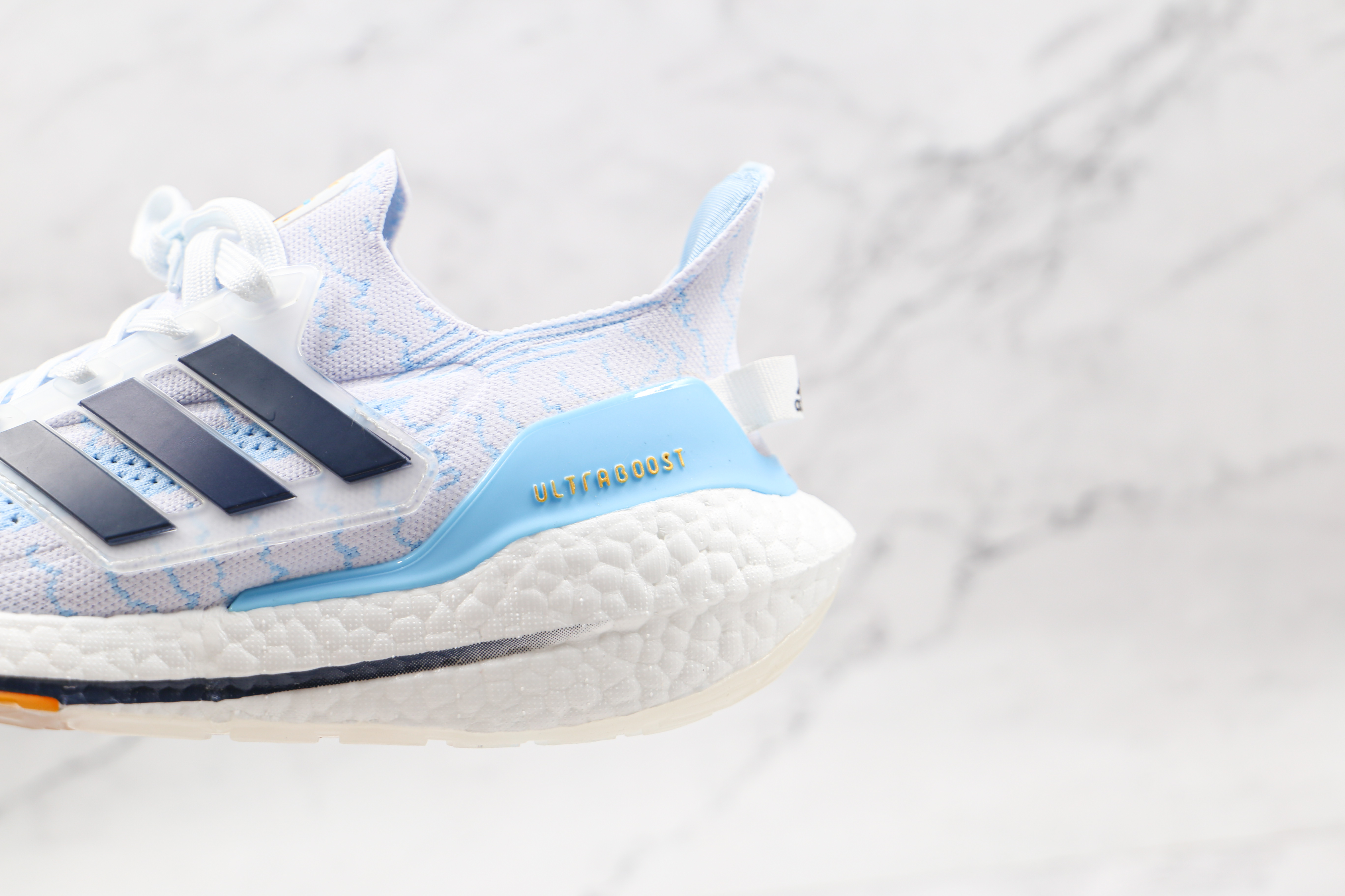 Adidas Ultra Boost 2021 White ice blue