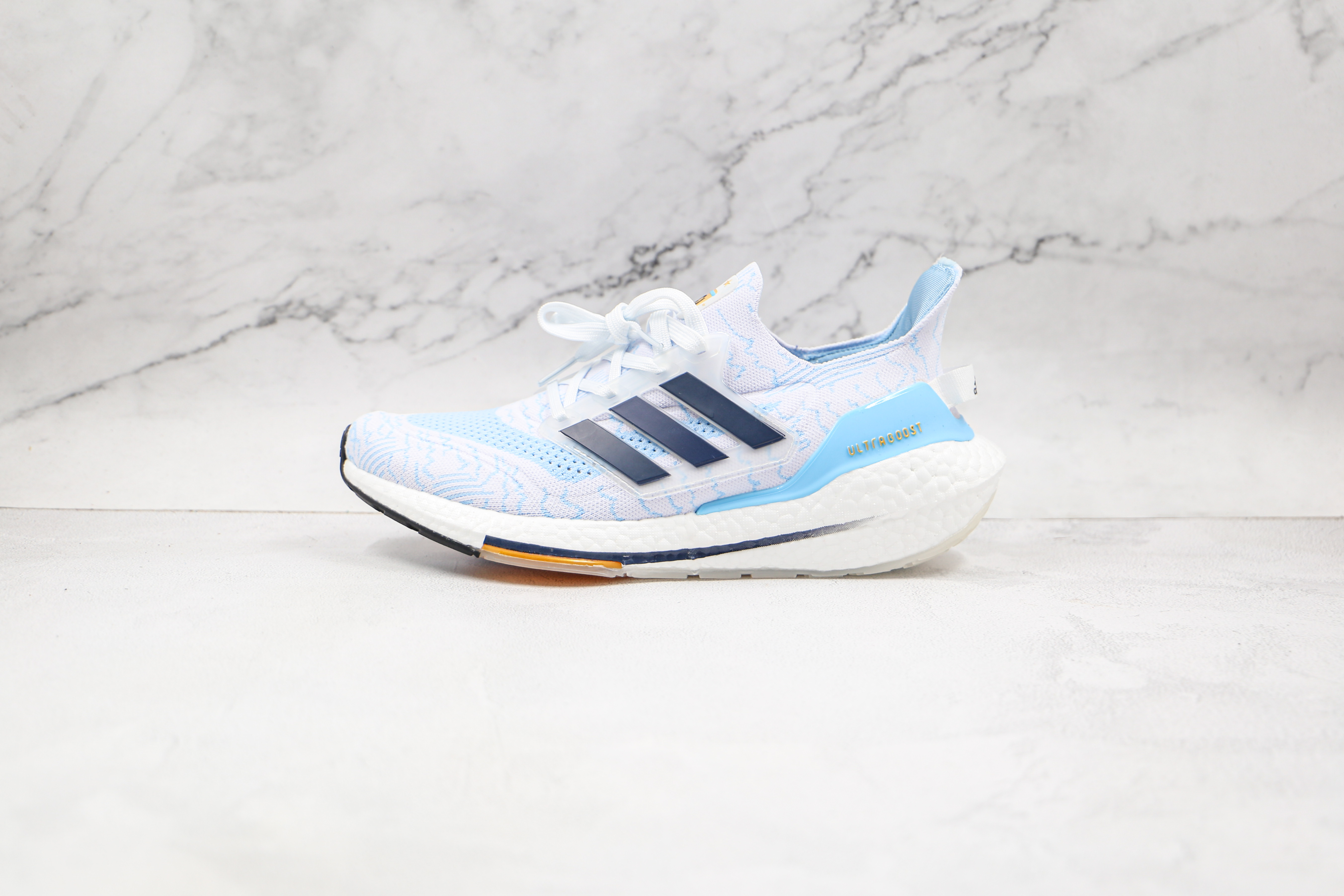 Adidas Ultra Boost 2021 White ice blue