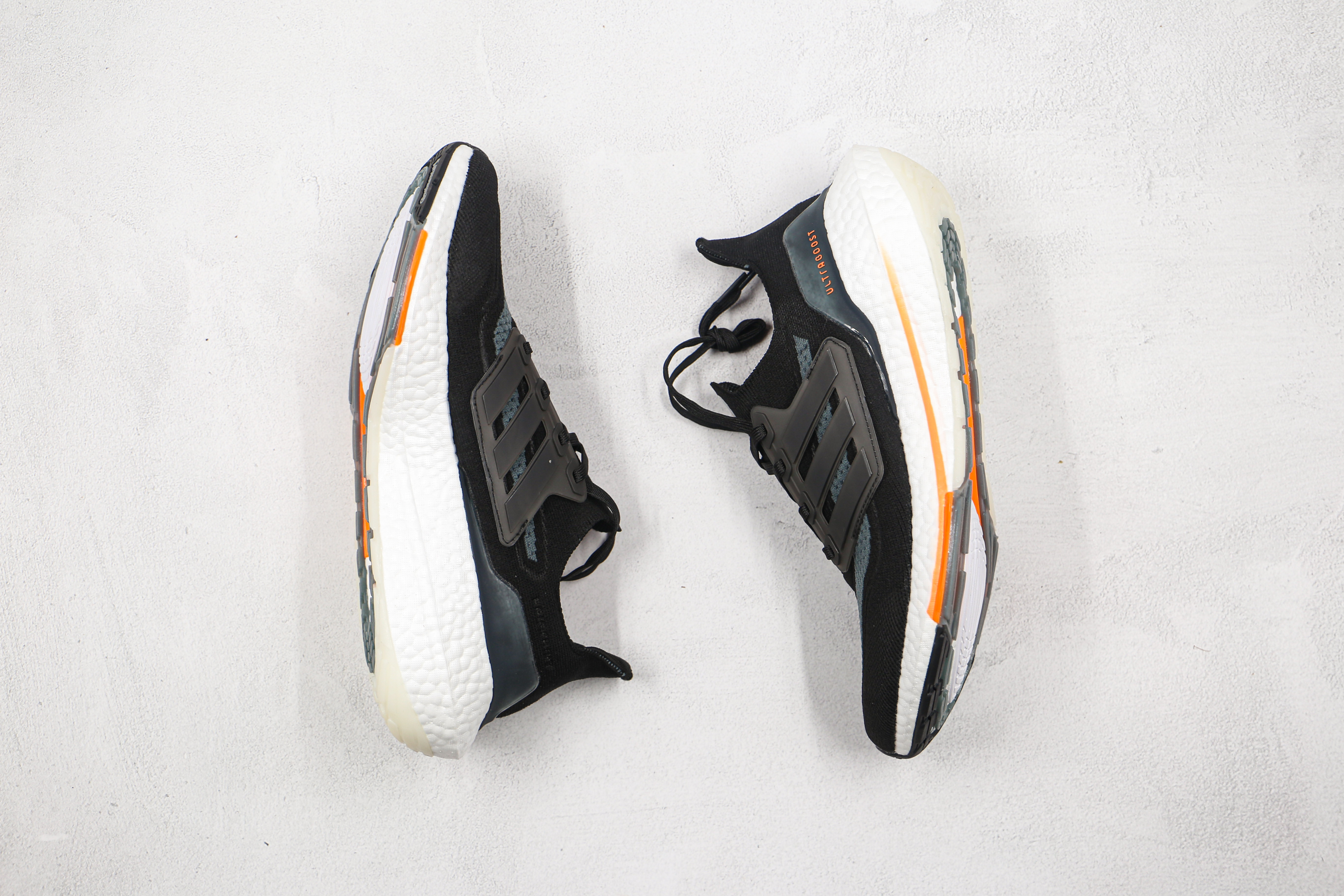 Adidas Ultra Boost 2021 Black Grey Orange