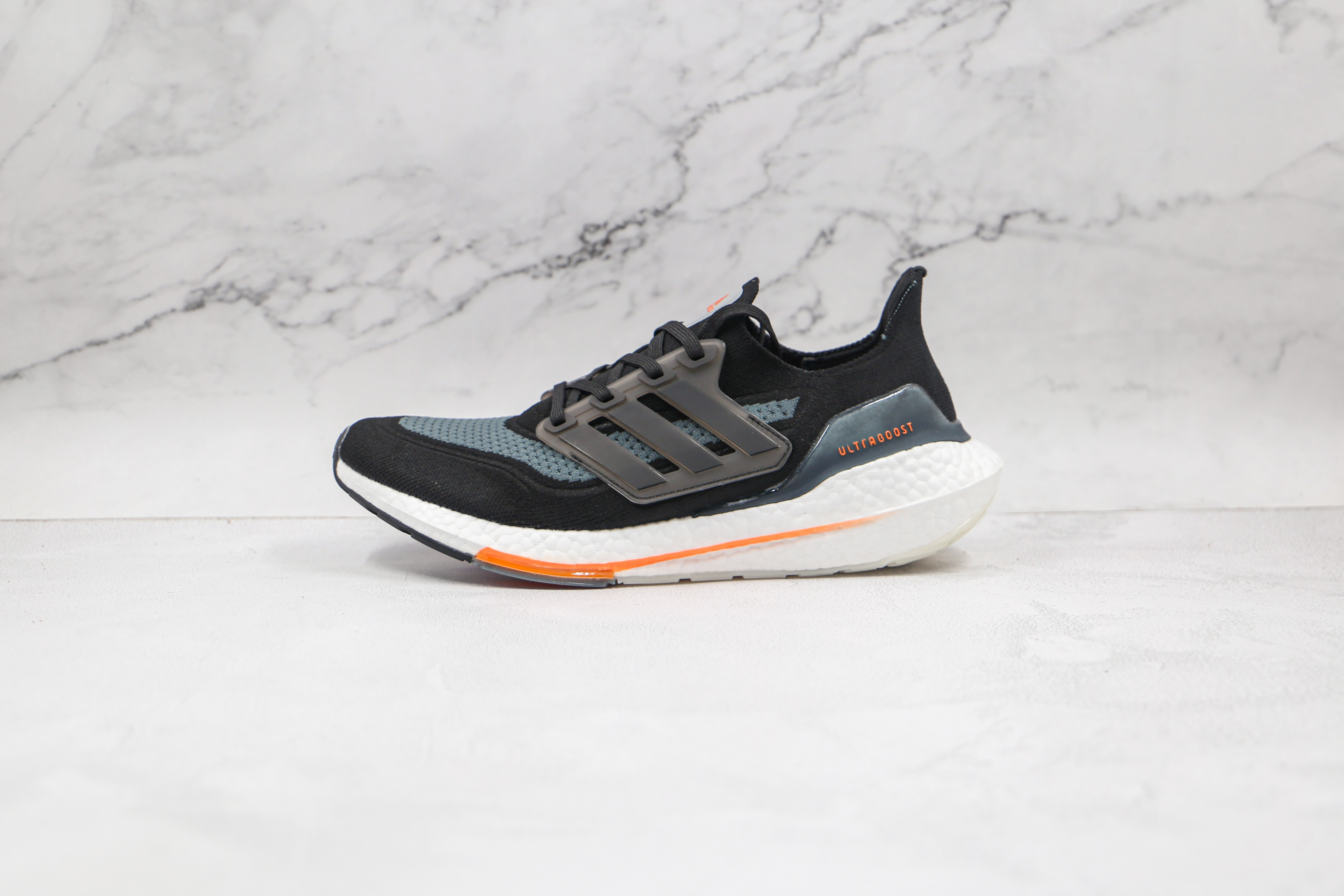 Adidas Ultra Boost 2021 Black Grey Orange