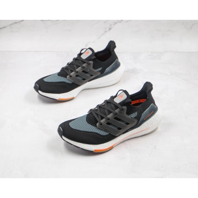 Adidas Ultra Boost 2021 Black Grey Orange 02