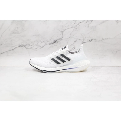 Adidas Ultra Boost 21 White Black 01