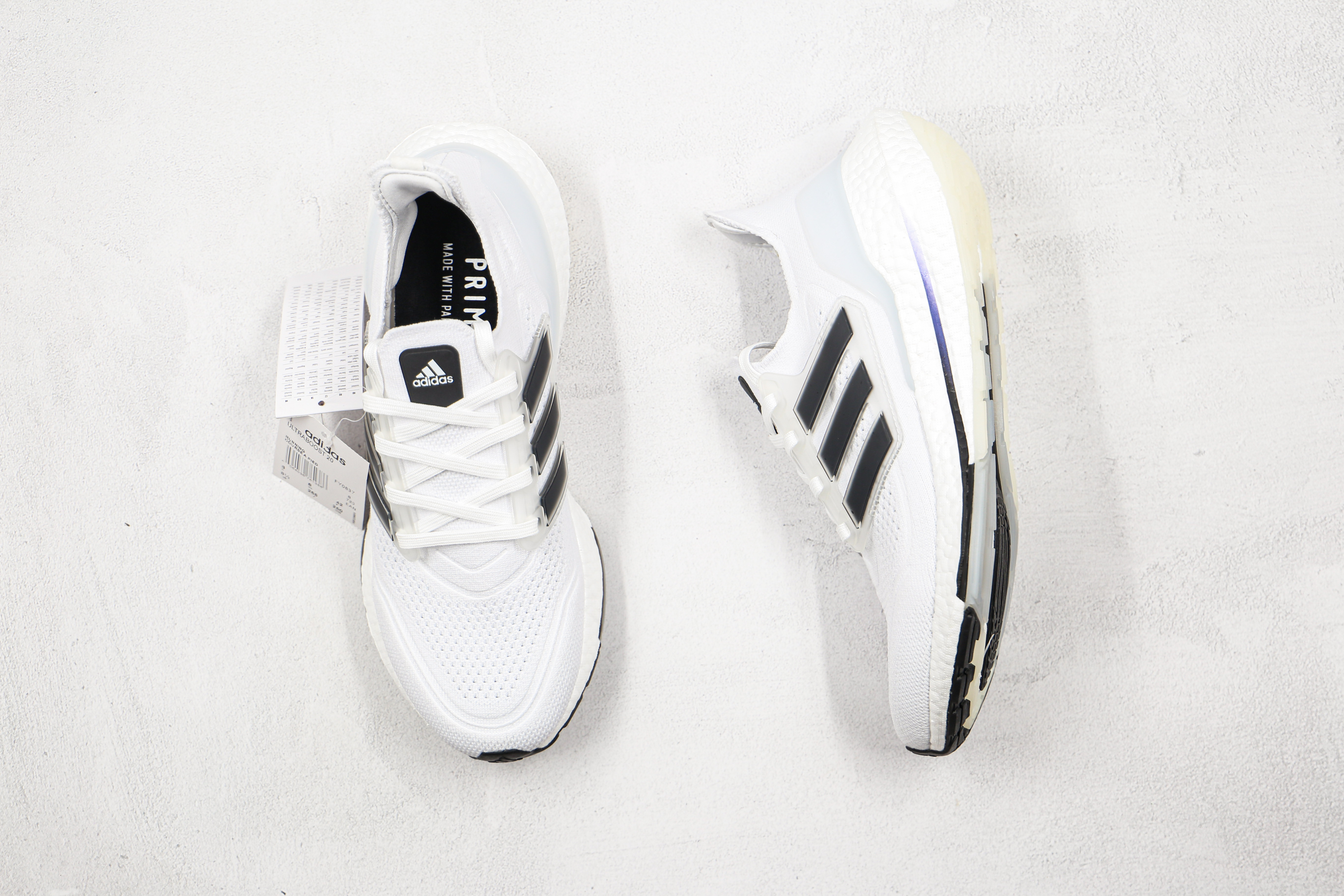 Adidas Ultra Boost 21 White Black