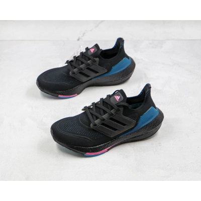 Adidas Ultra Boost 21 Black Blue 02