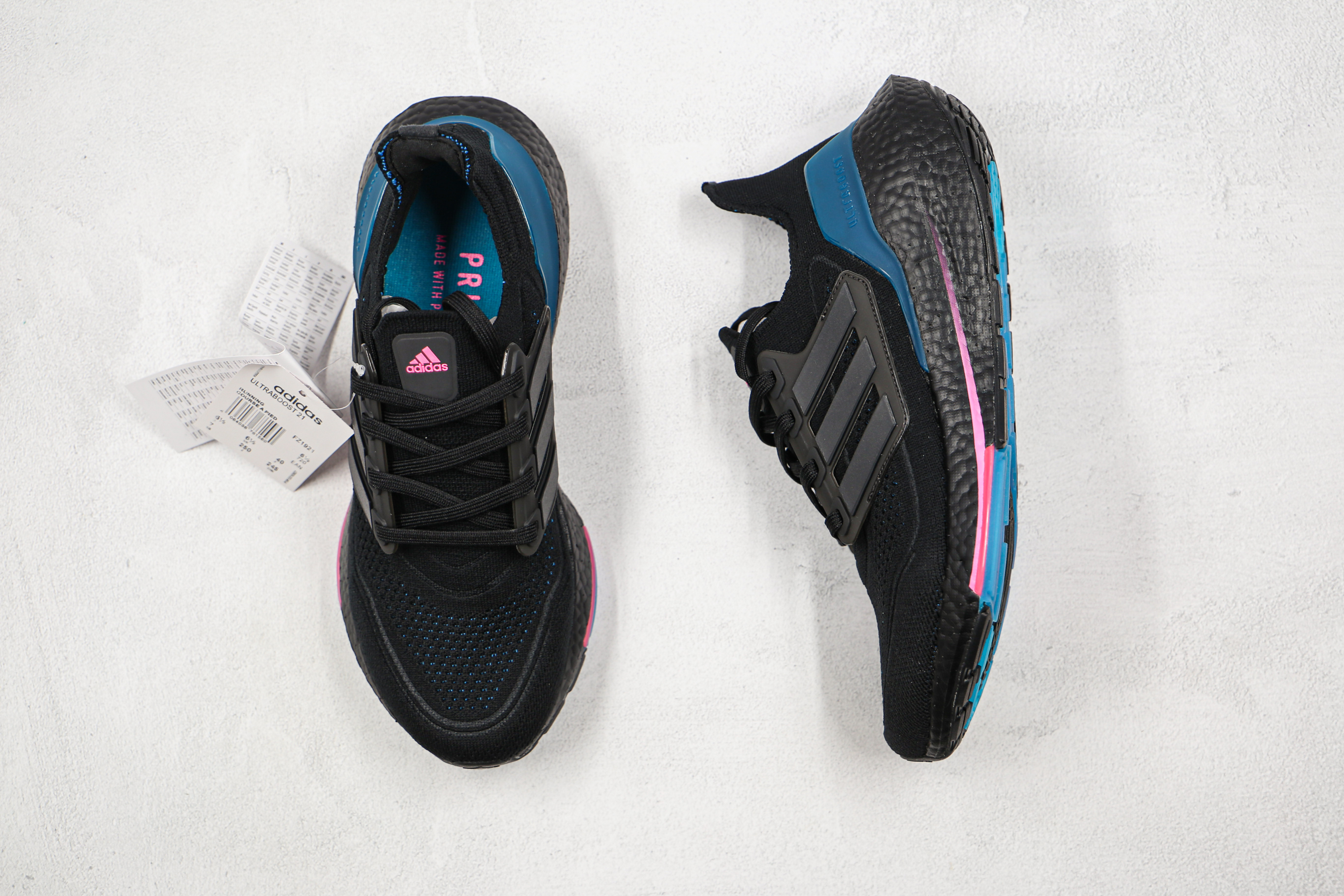 Adidas Ultra Boost 21 Black Blue